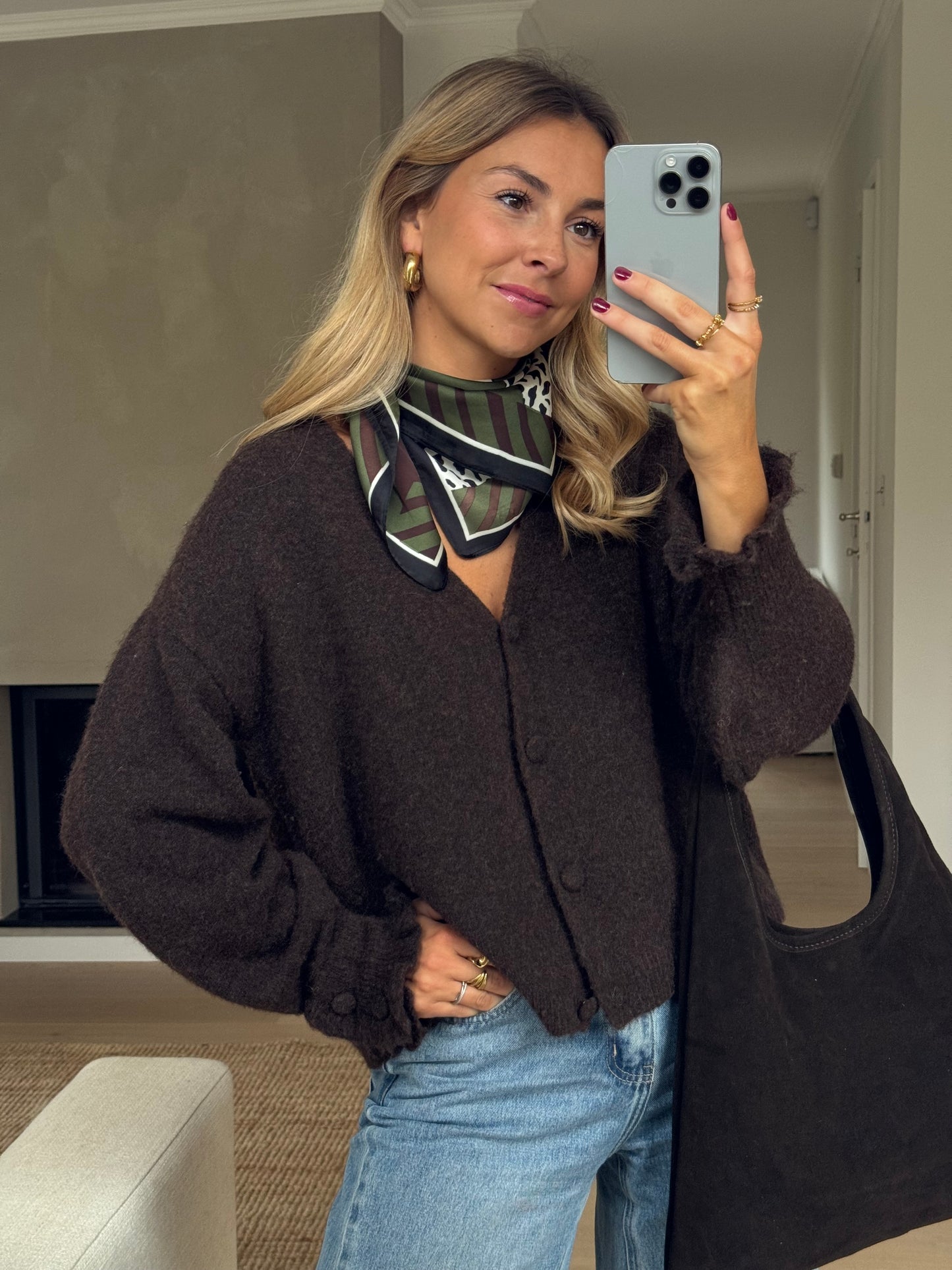 Brown Josse Cardigan