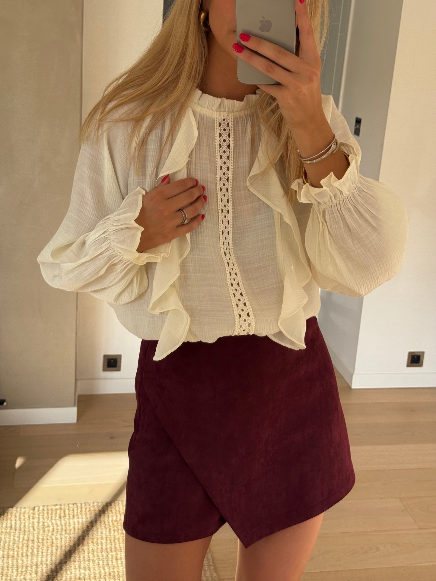 Ecru Meggy Blouse