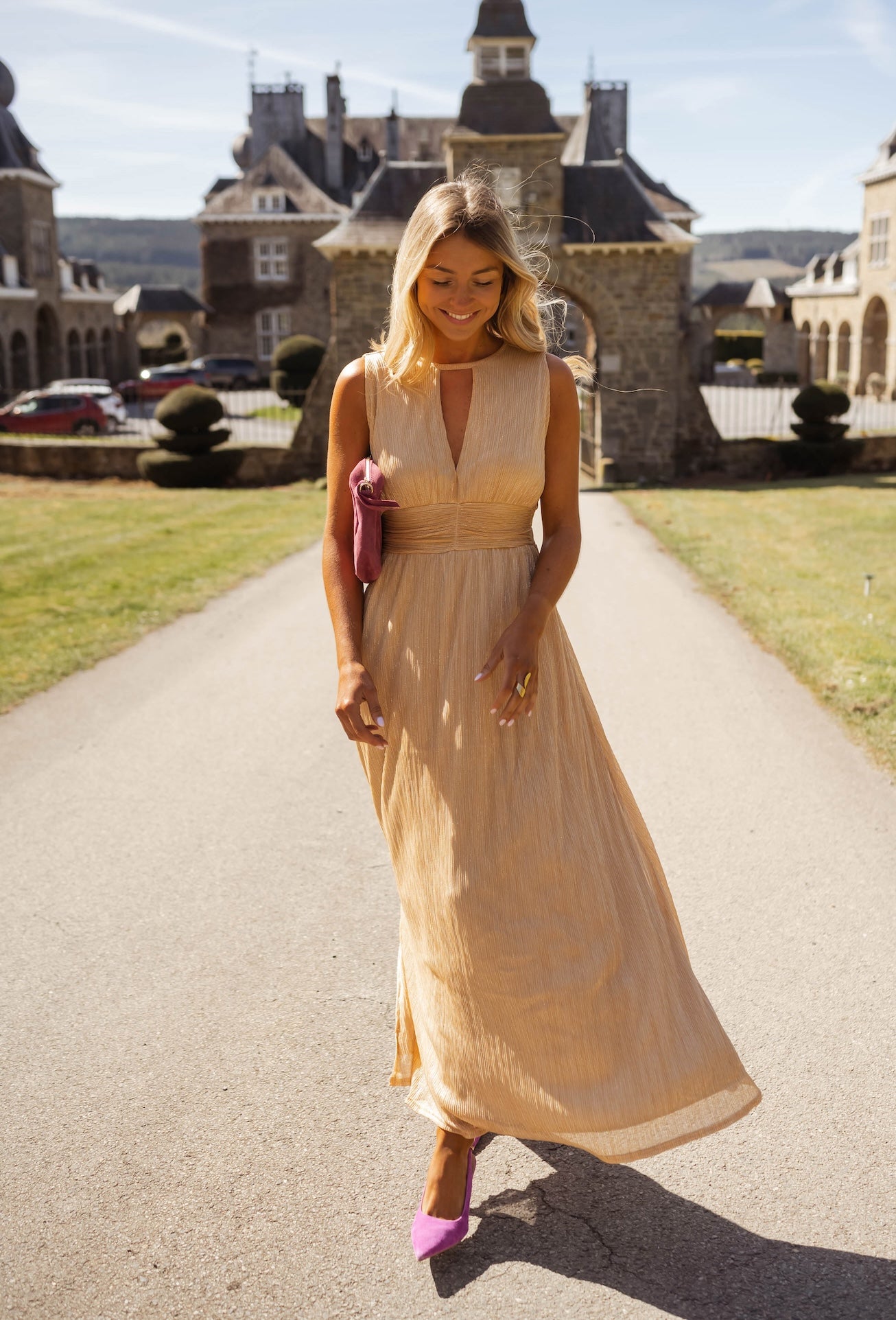 pretty in pink prom dress Pretty in Pink prom LAURENLEECOUTURE