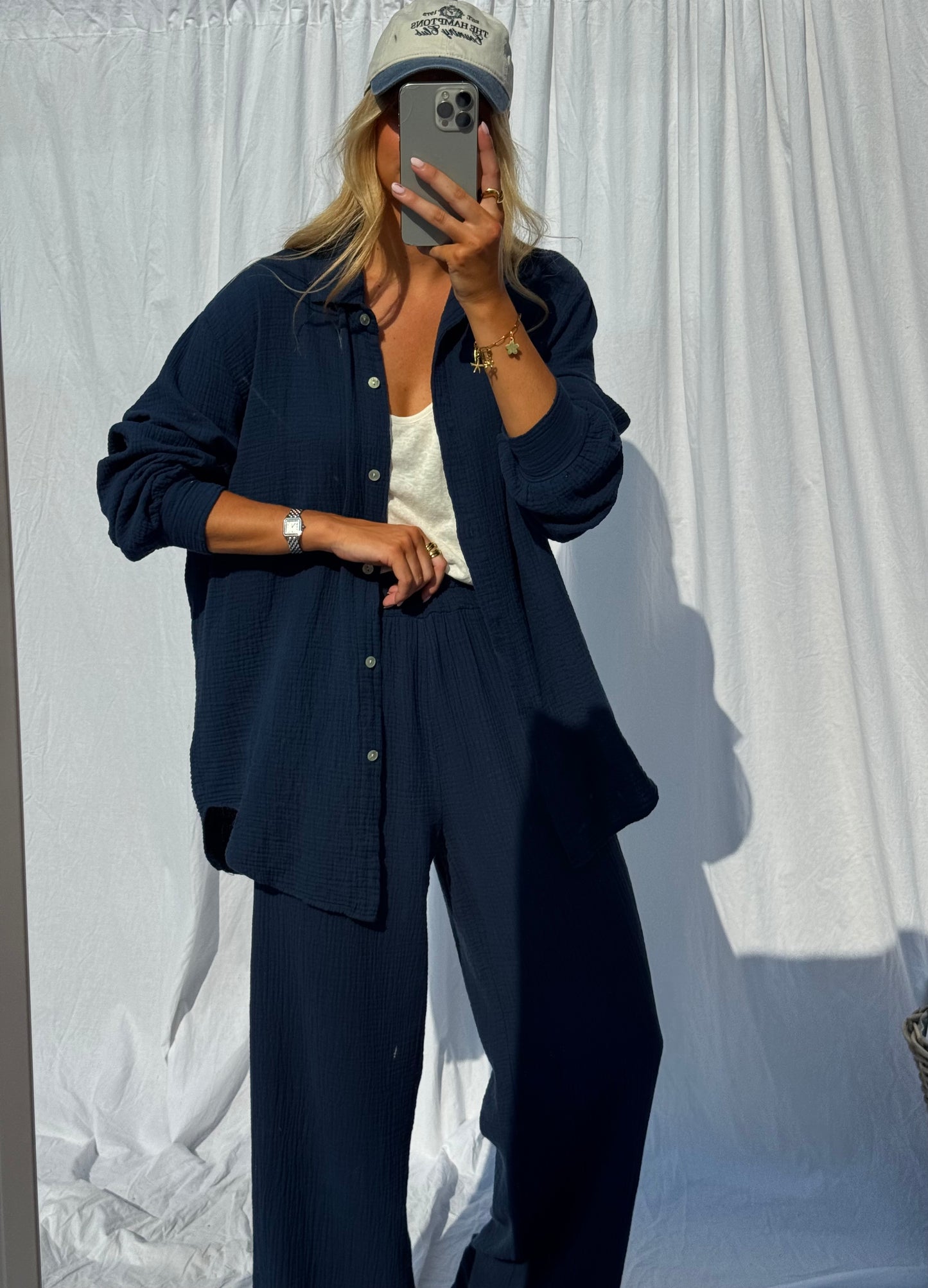 Midnight Blue Susanna Shirt