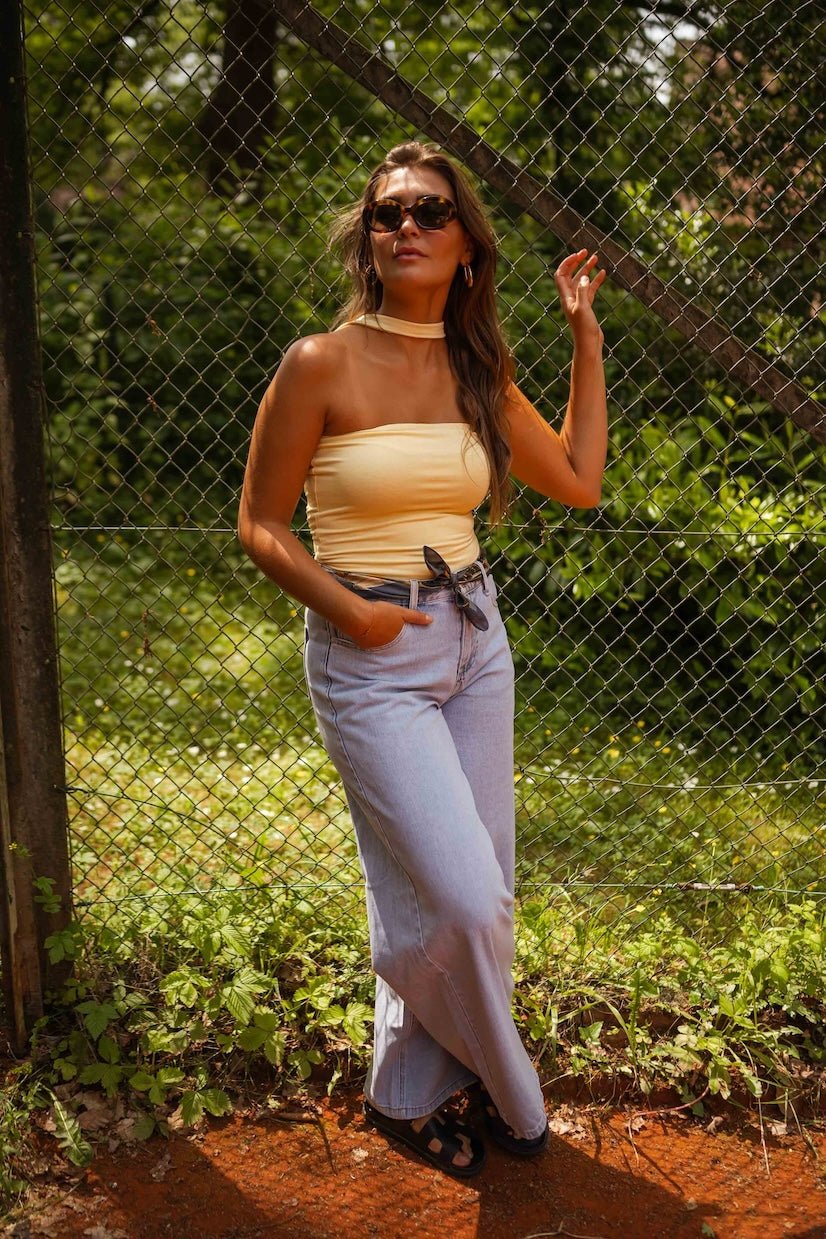 Orange and Blue Maza Scarf