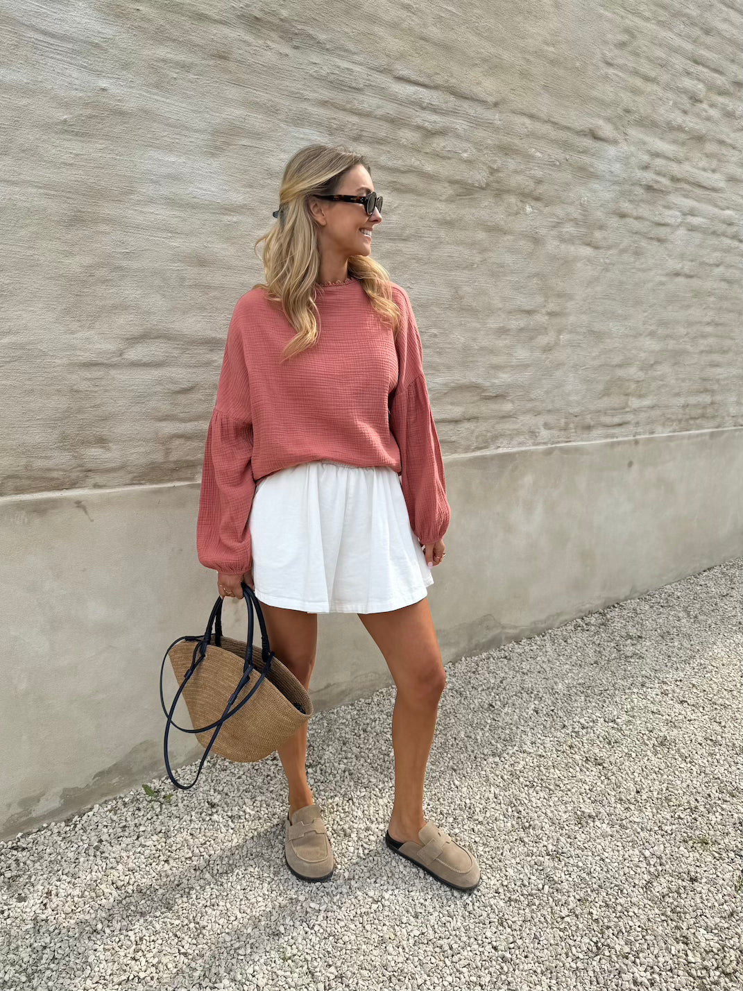 Terracotta Babs Blouse