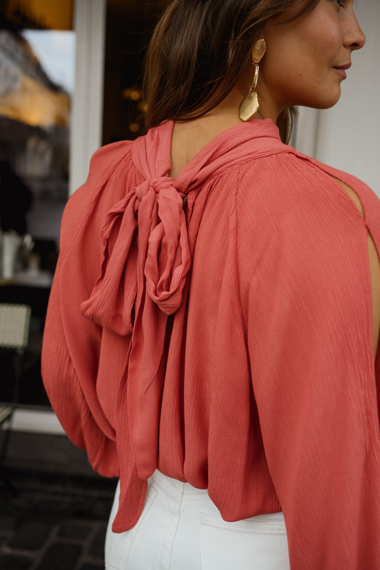 Terracotta Belly Blouse