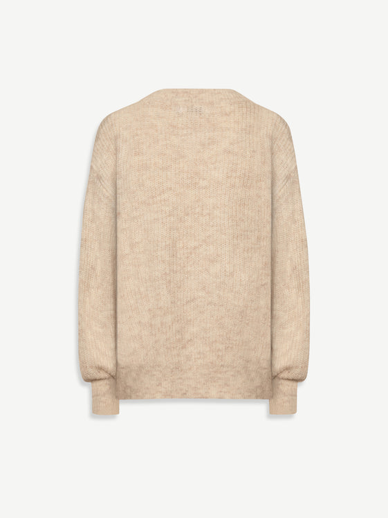 Beige Rufus Cardigan