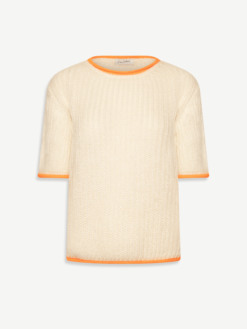 Ecru and Orange Ricky Sweater | Easy Clothes North America