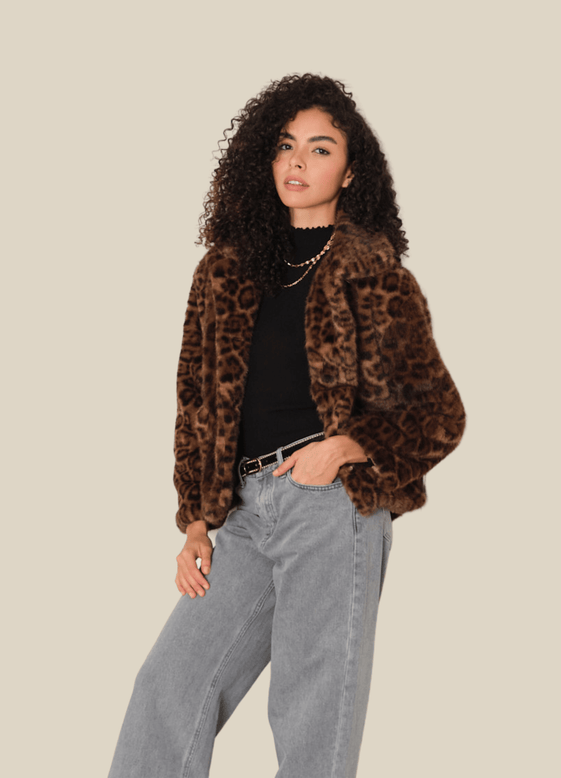Leopard Gaya Coat – Easy Clothes North America Leopard Gaya Coat – Easy Clothes North America