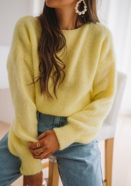 Yellow Francesca Sweater