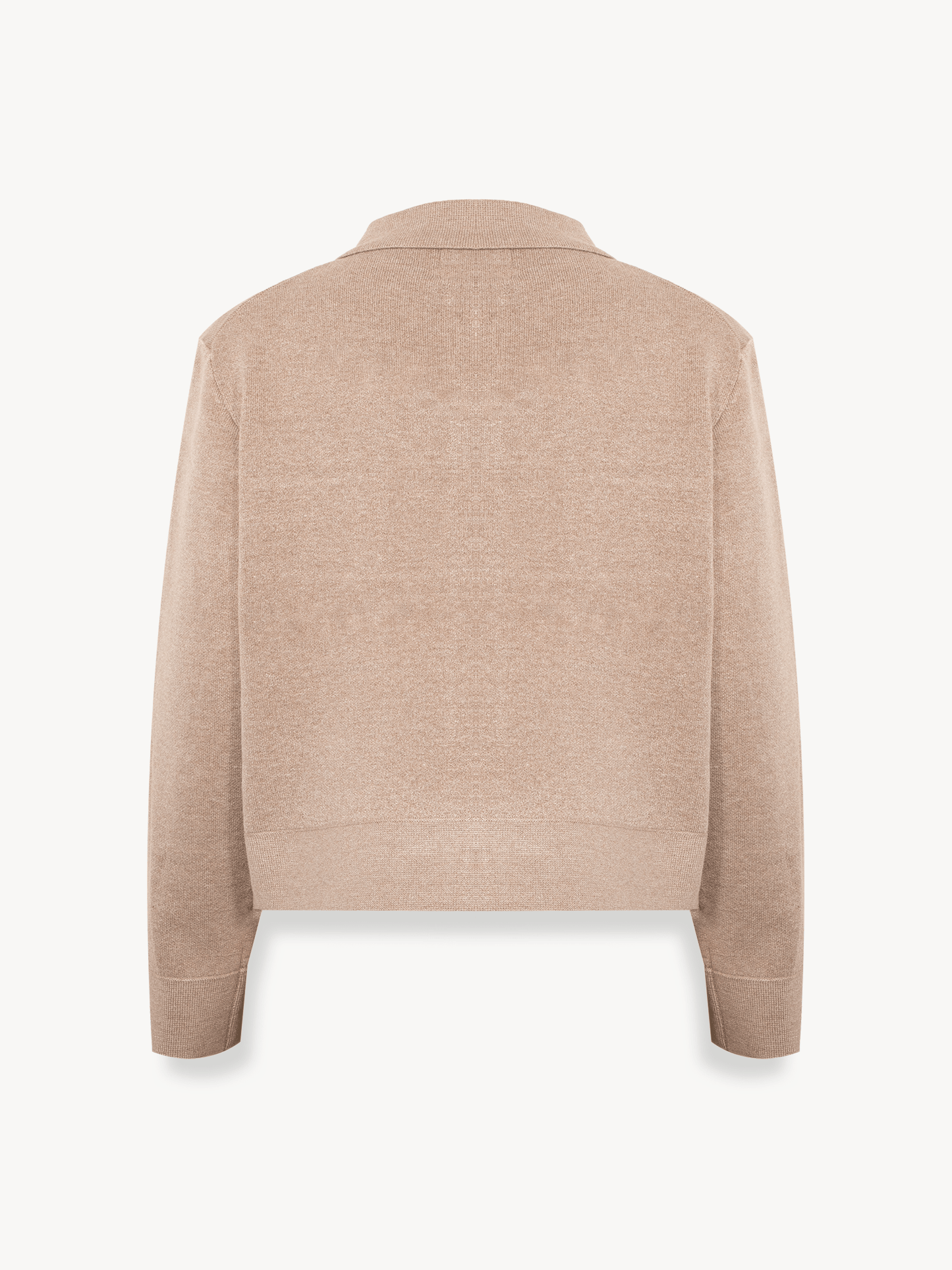 Beige Eather Cardigan