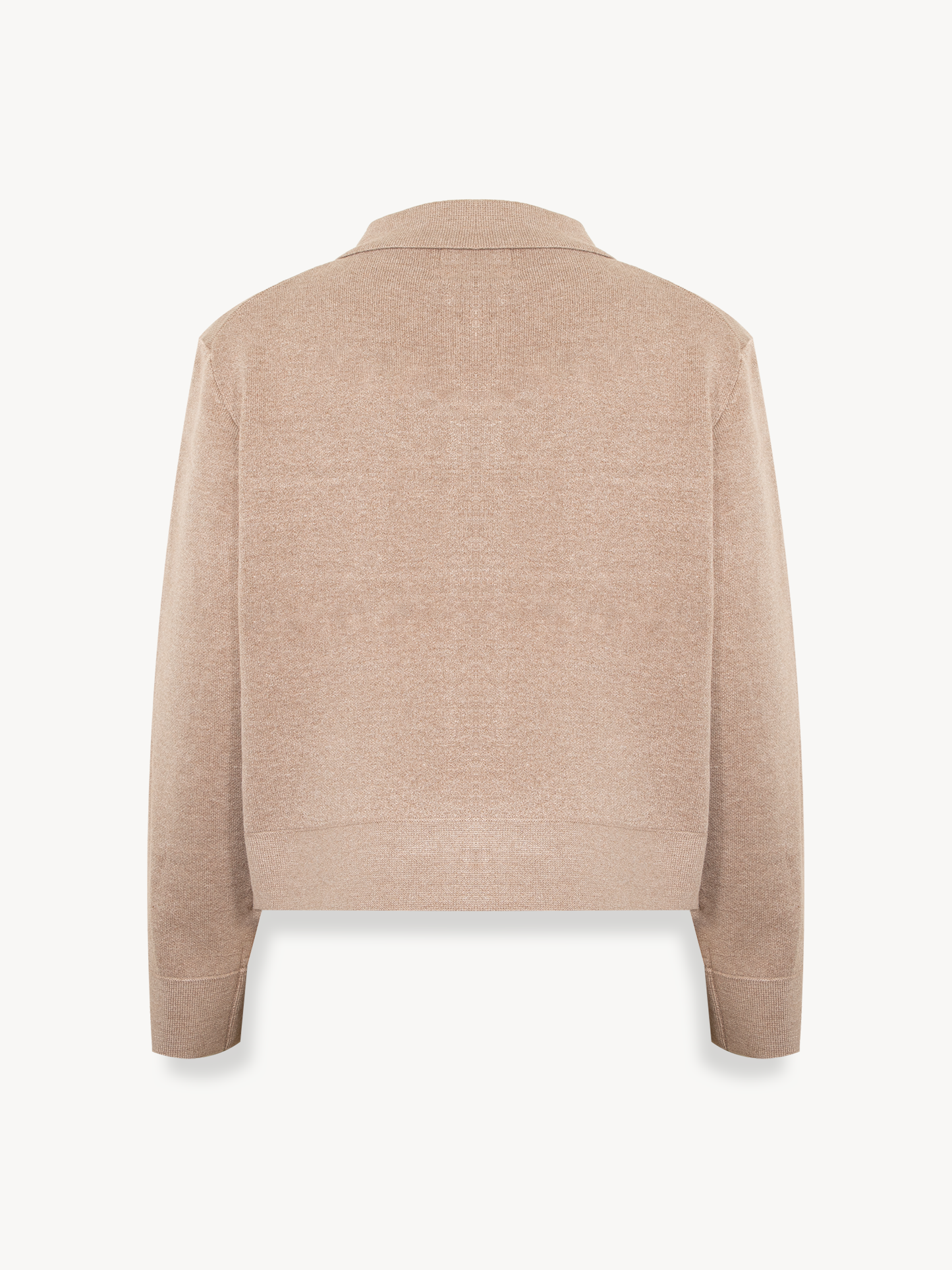 Beige Eather Cardigan