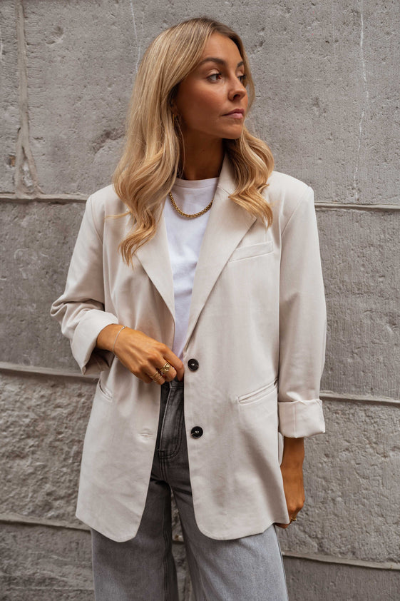 Beige Norma Blazer