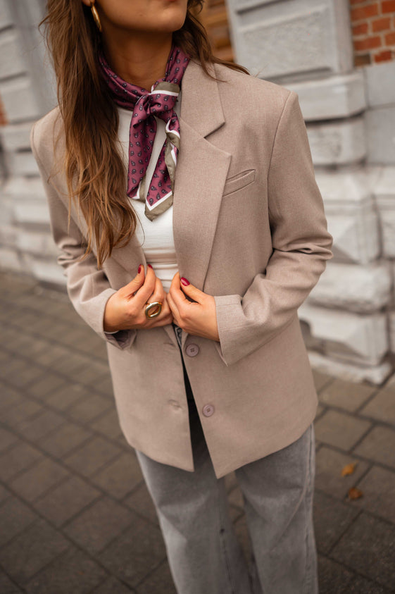 Beige Owen Blazer