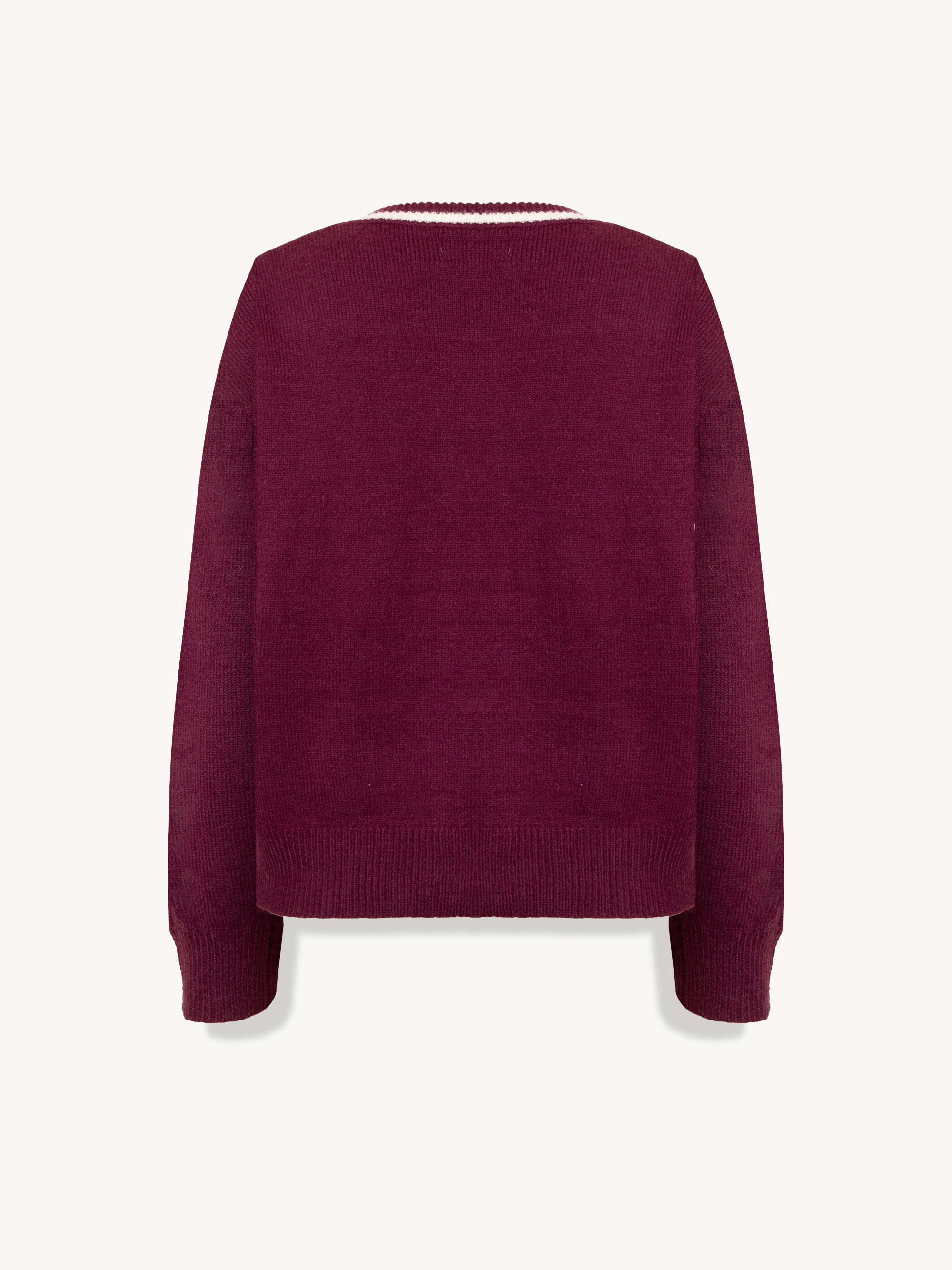 Burgundy Diego Sweater