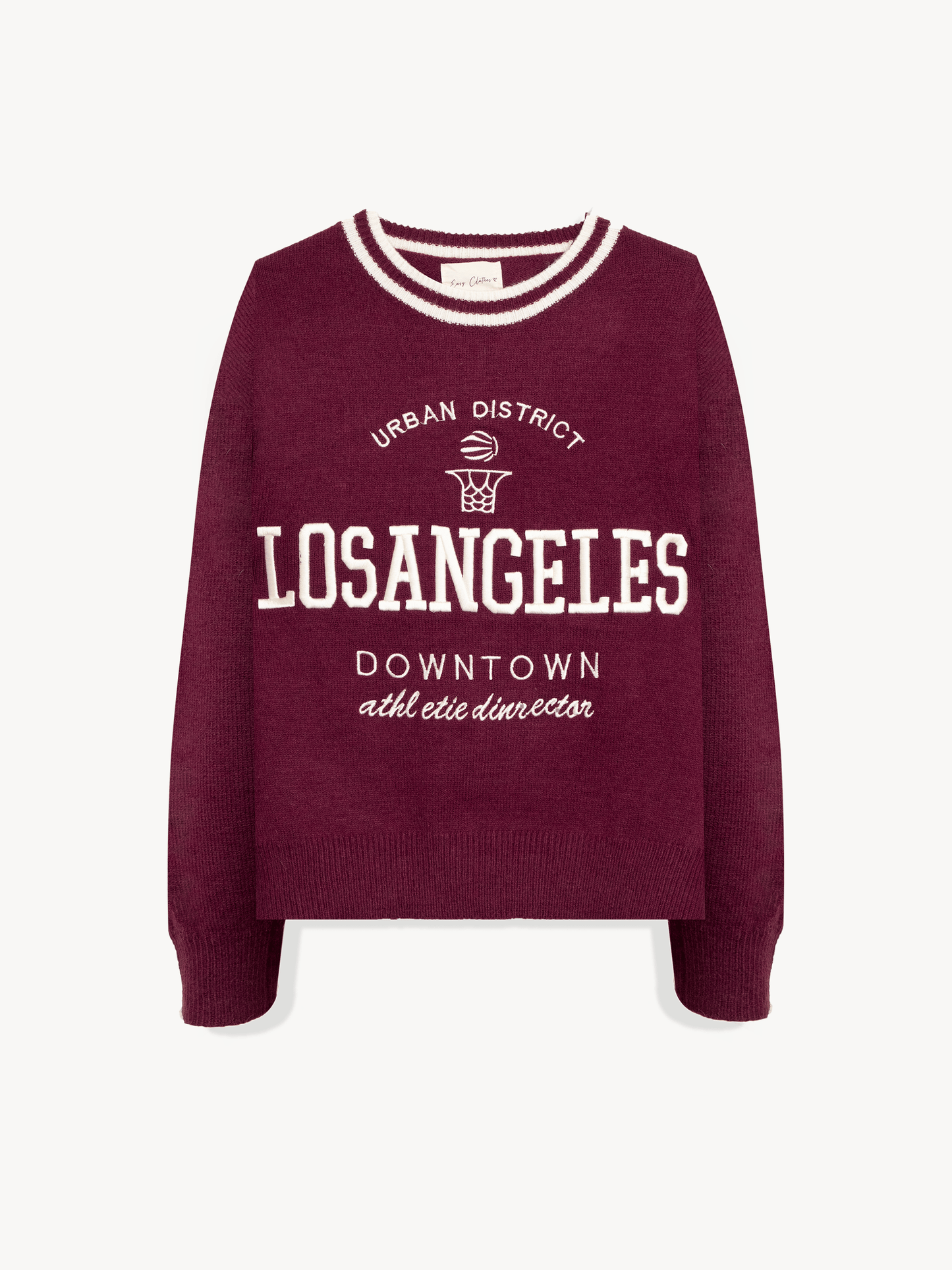 Burgundy Diego Sweater