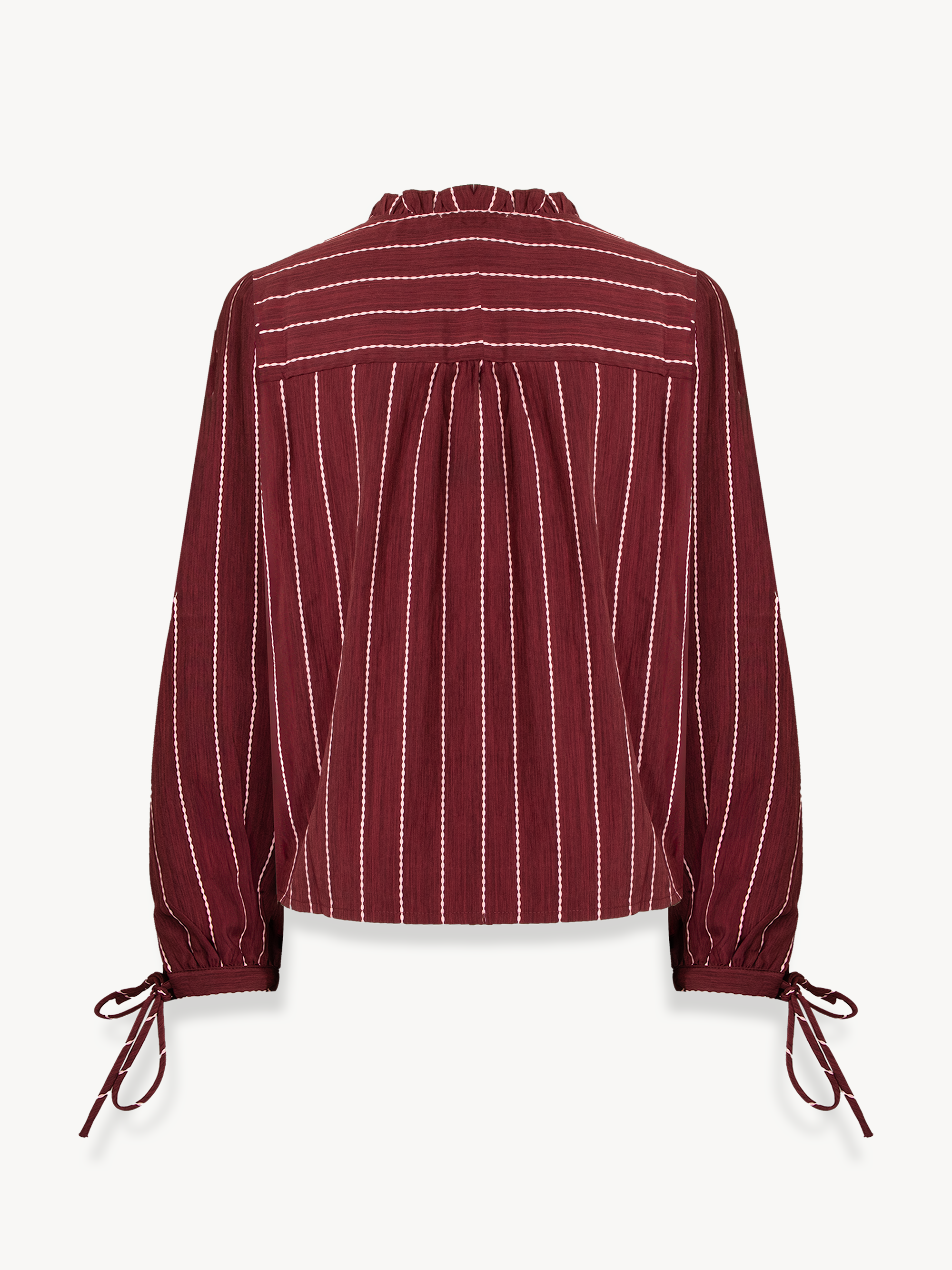 Burgundy Dorli Blouse