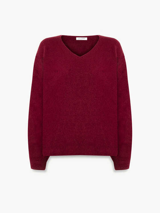 Burgundy Martina Sweater