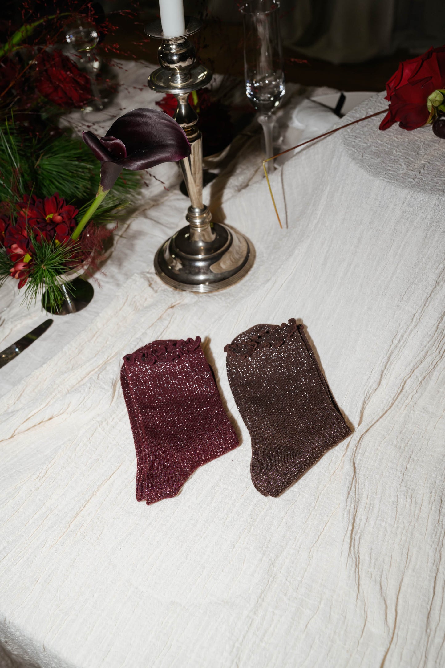 Brown Mily Socks