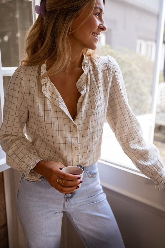 Checkered Blandine Shirt