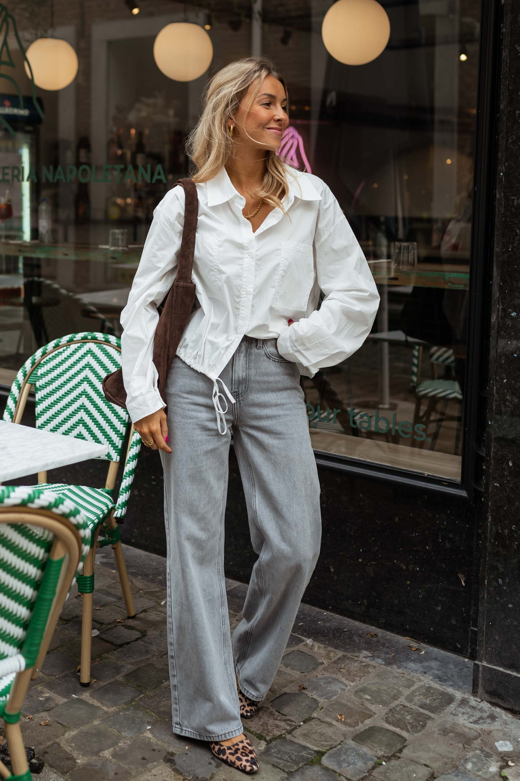 grey dress jeans Piece Dyed Denim Dress