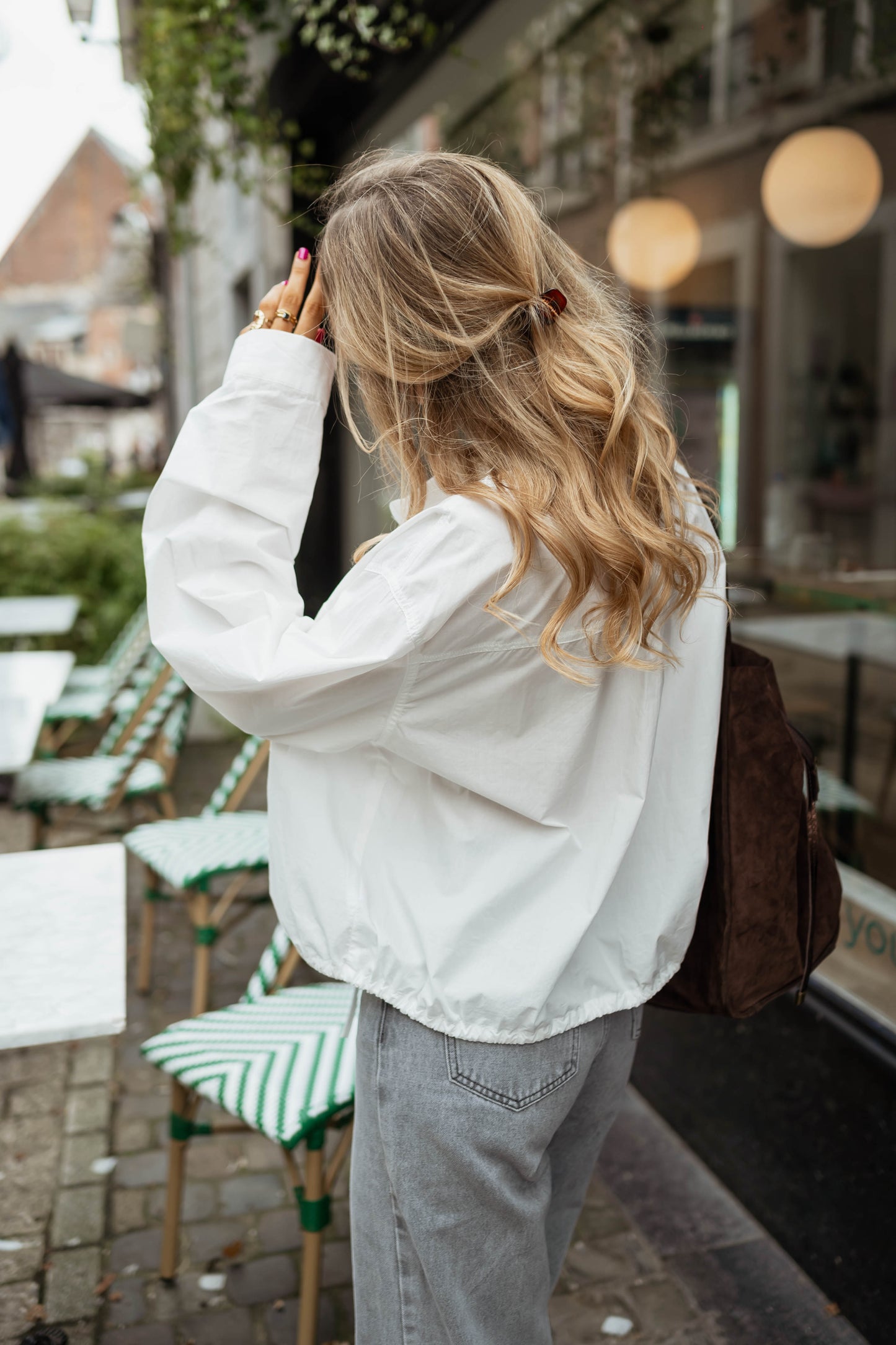 White Hanae Shirt