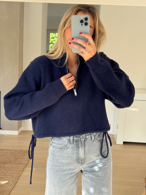 Blue Evan Sweater