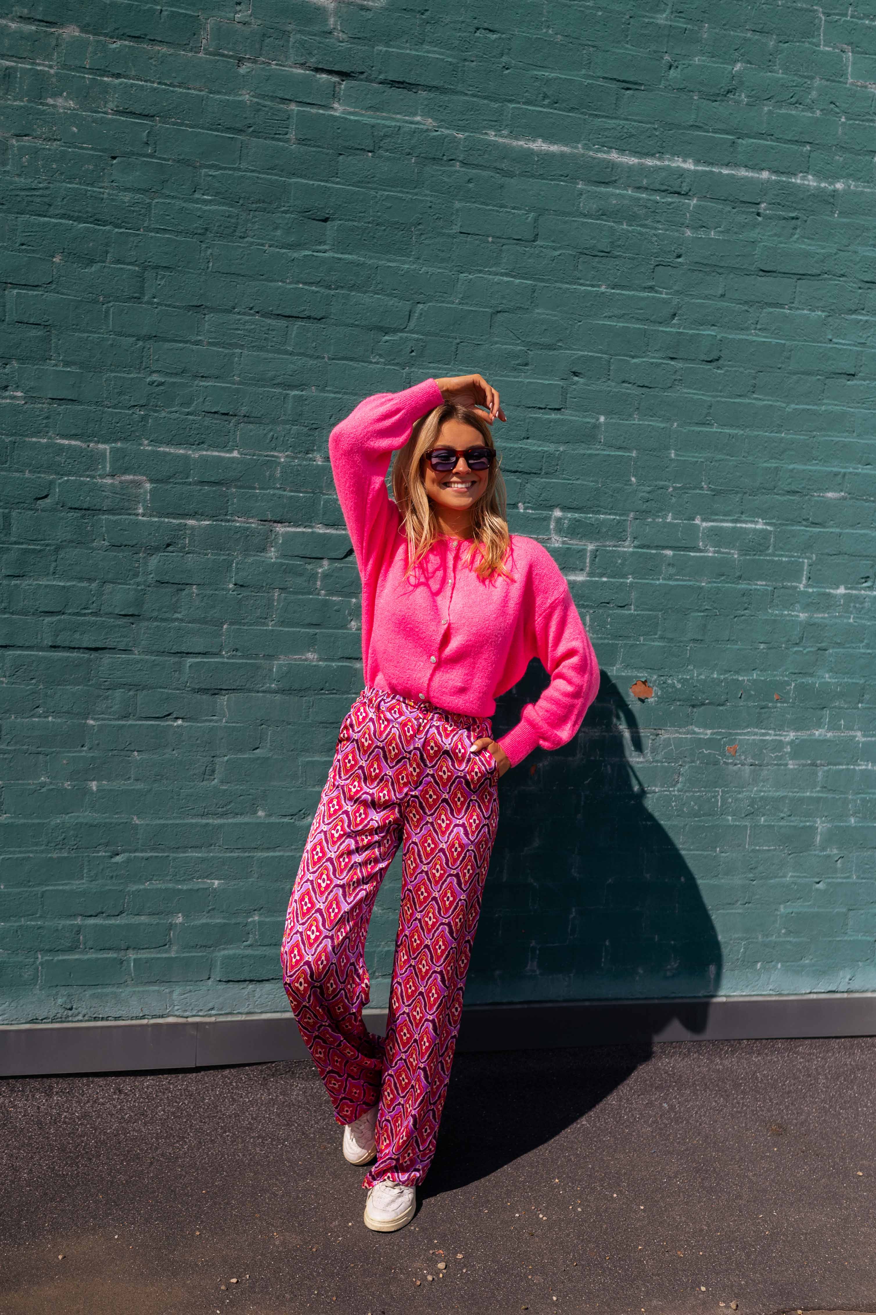 Pink Patterned Lupa Pants