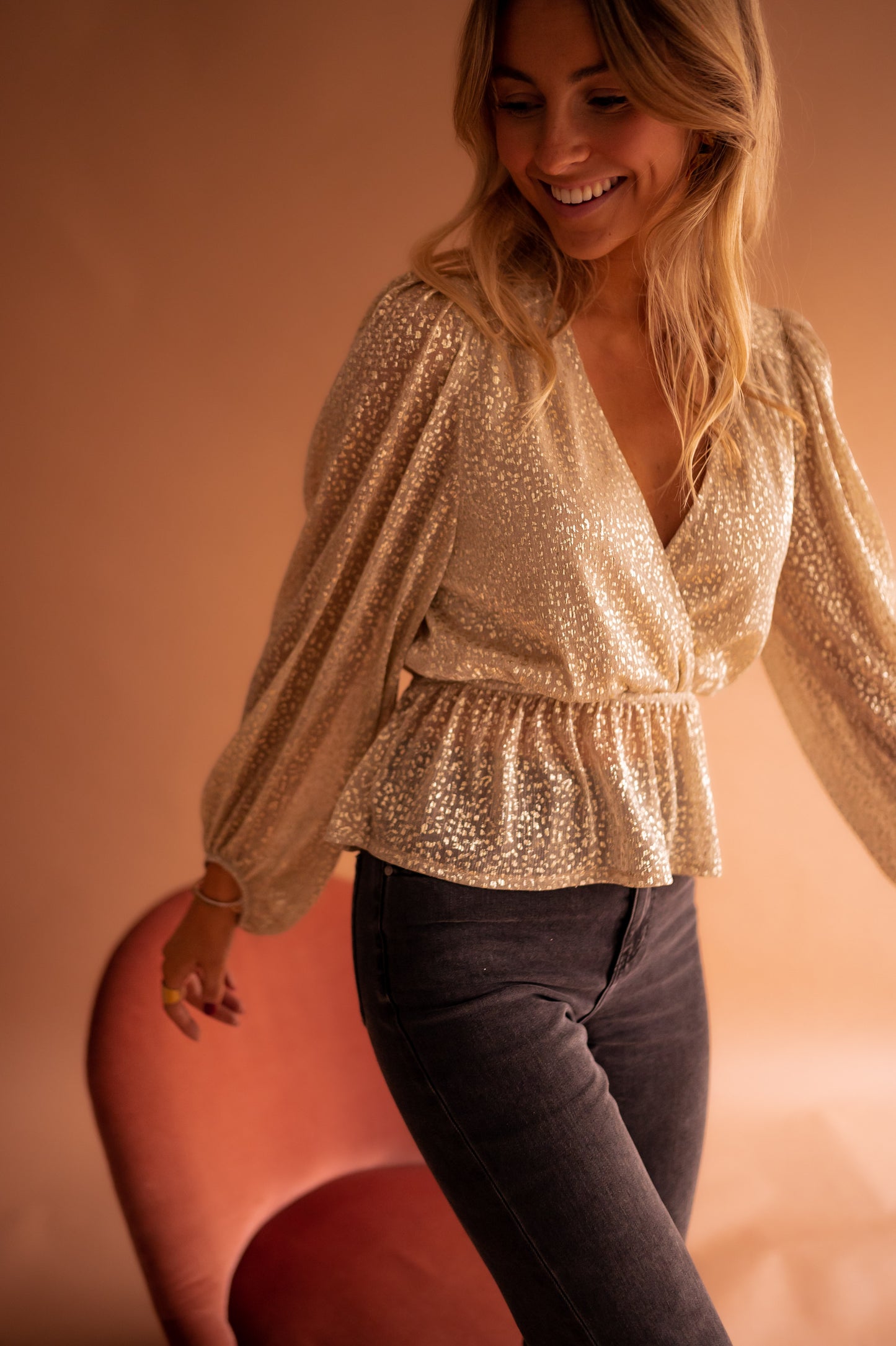 Golden Aidan Blouse