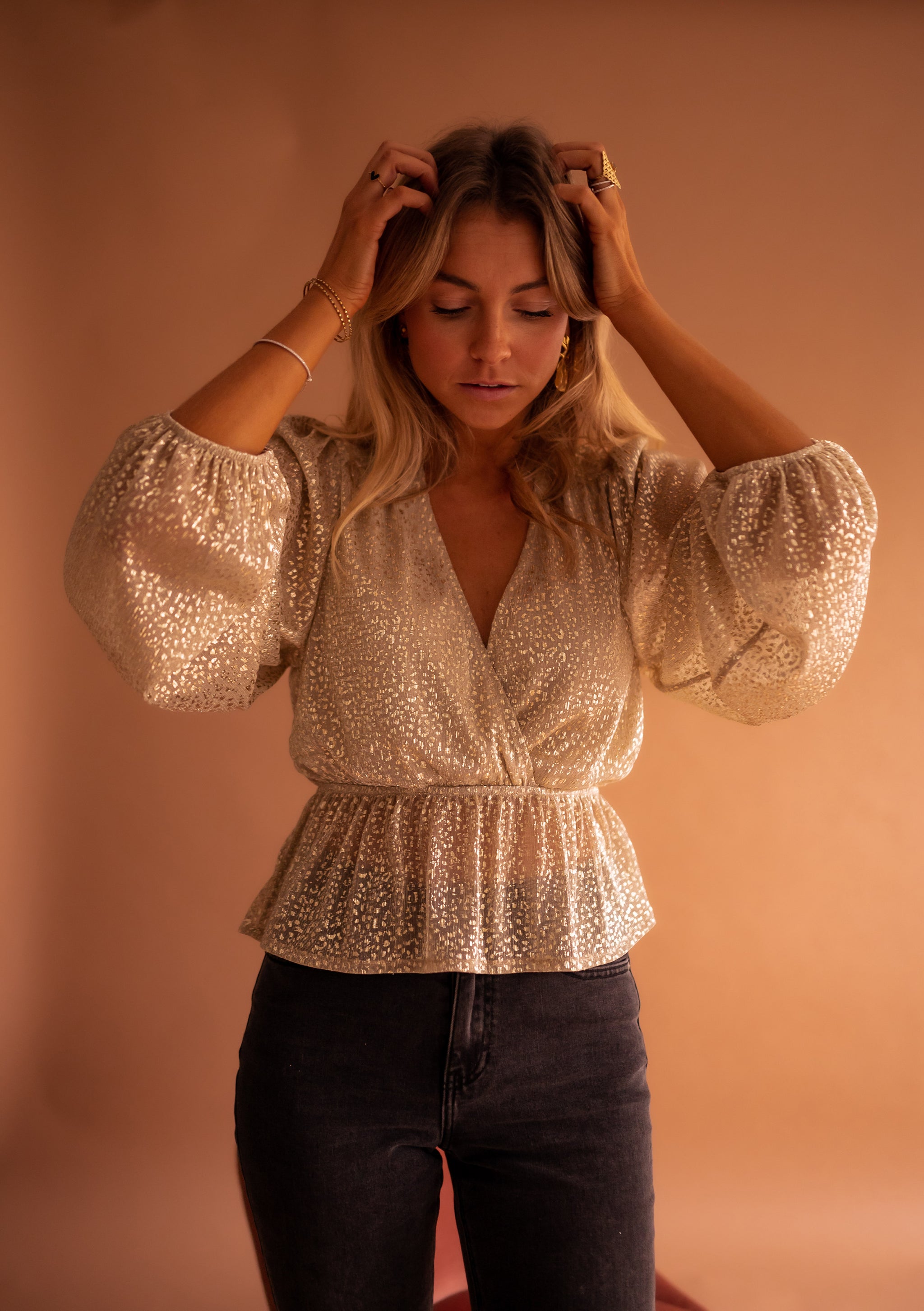 Golden Aidan Blouse