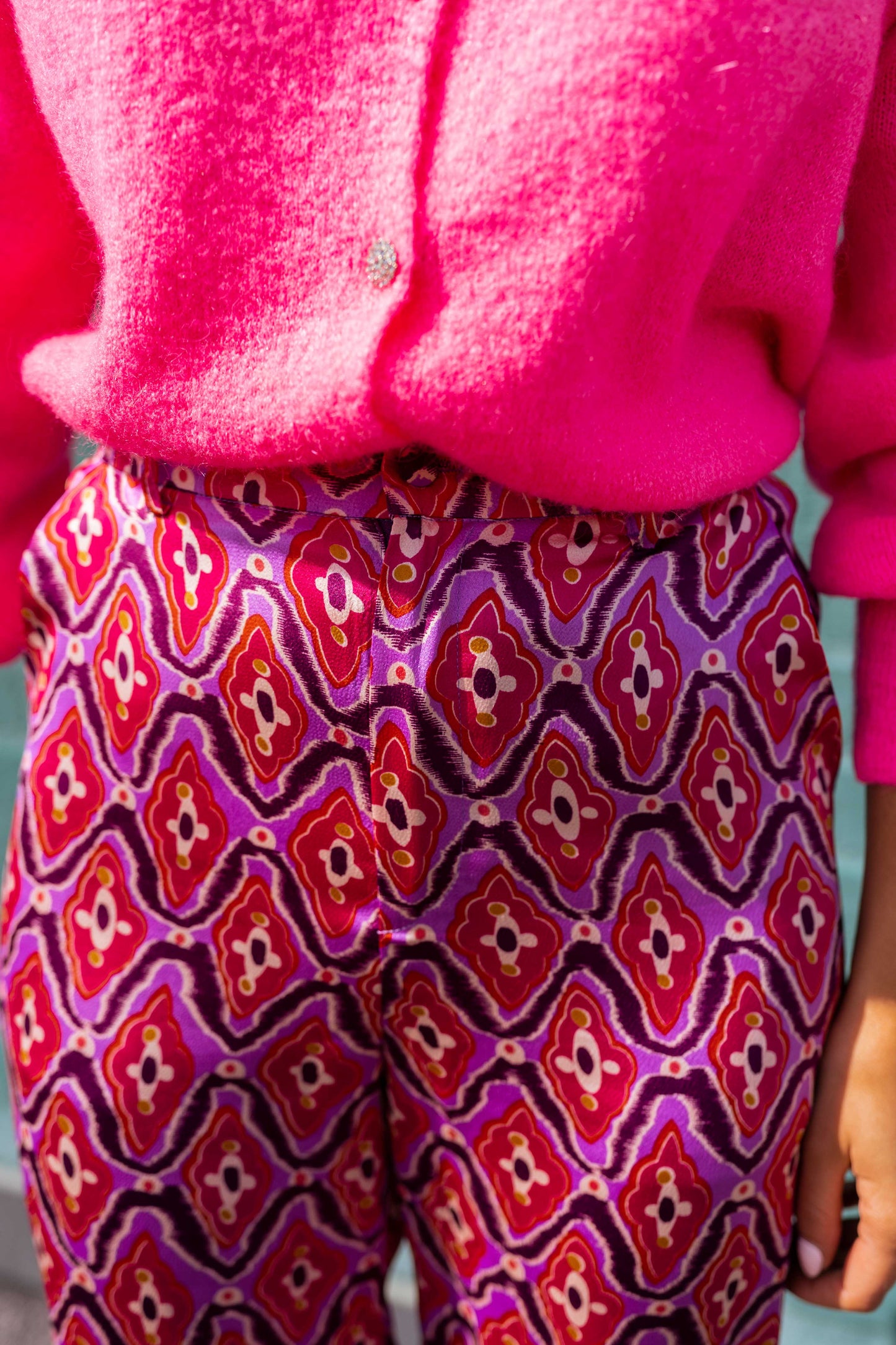 Pink Patterned Lupa Pants