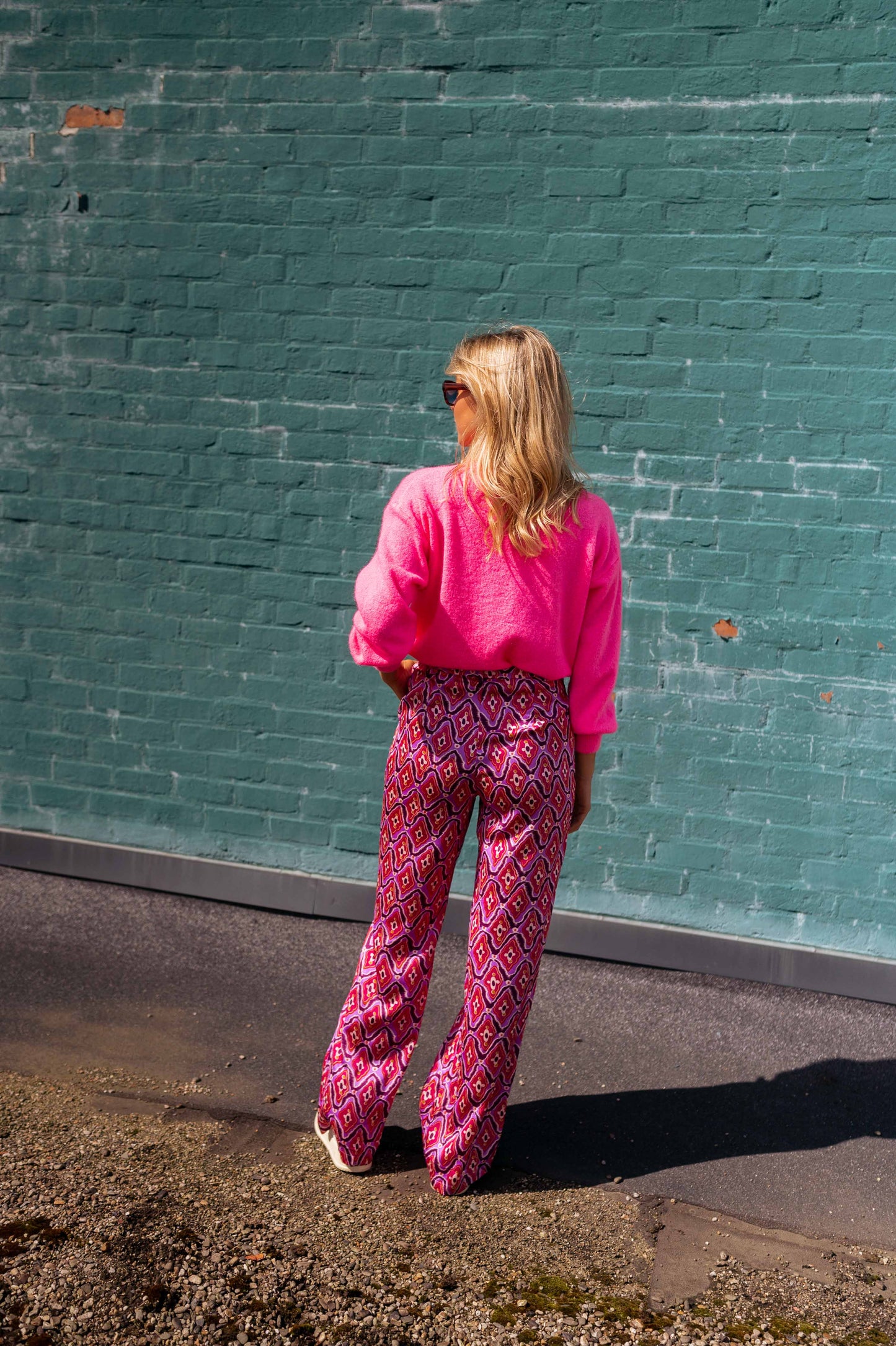 Pink Patterned Lupa Pants