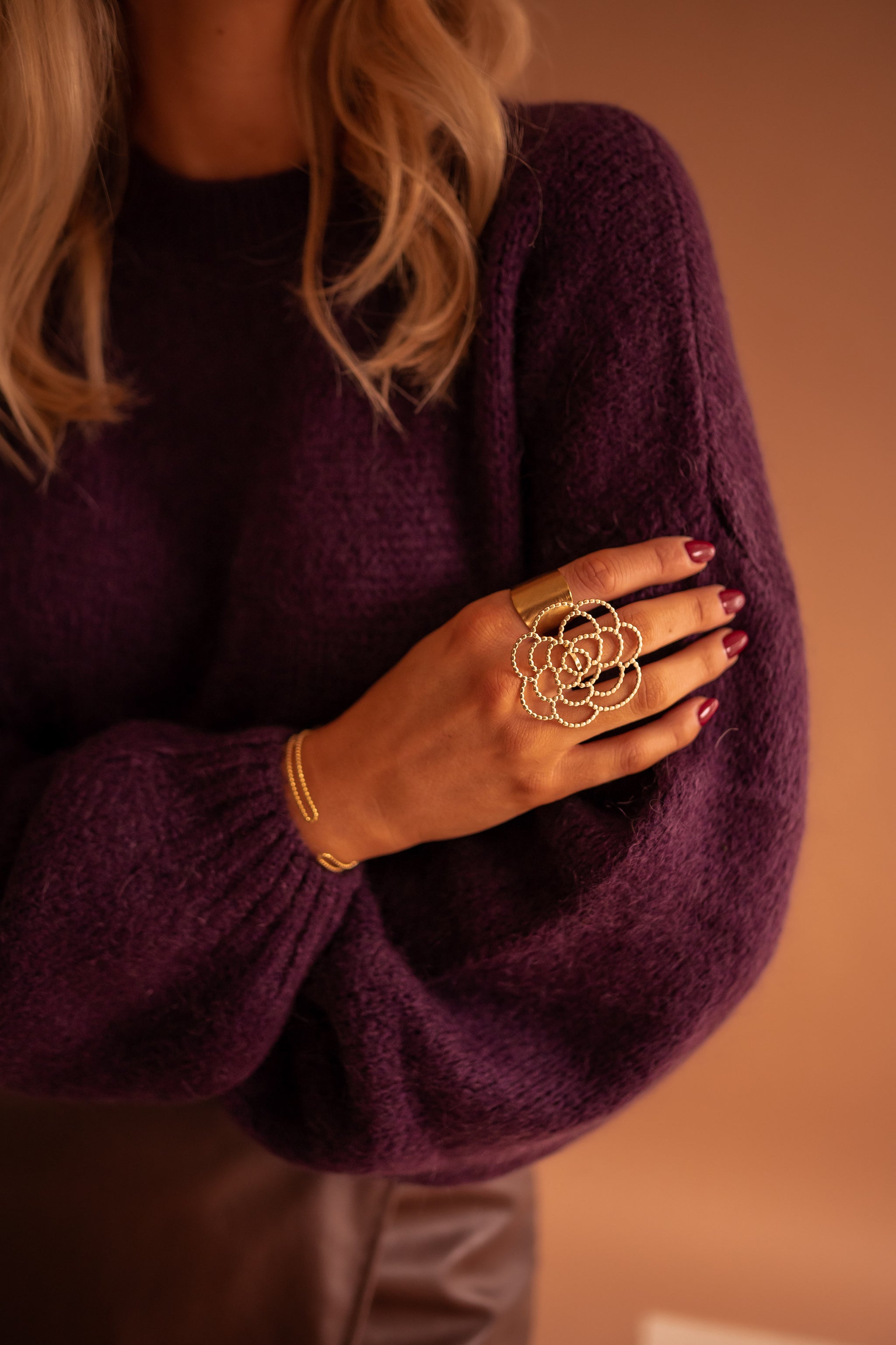 Golden Egor Ring