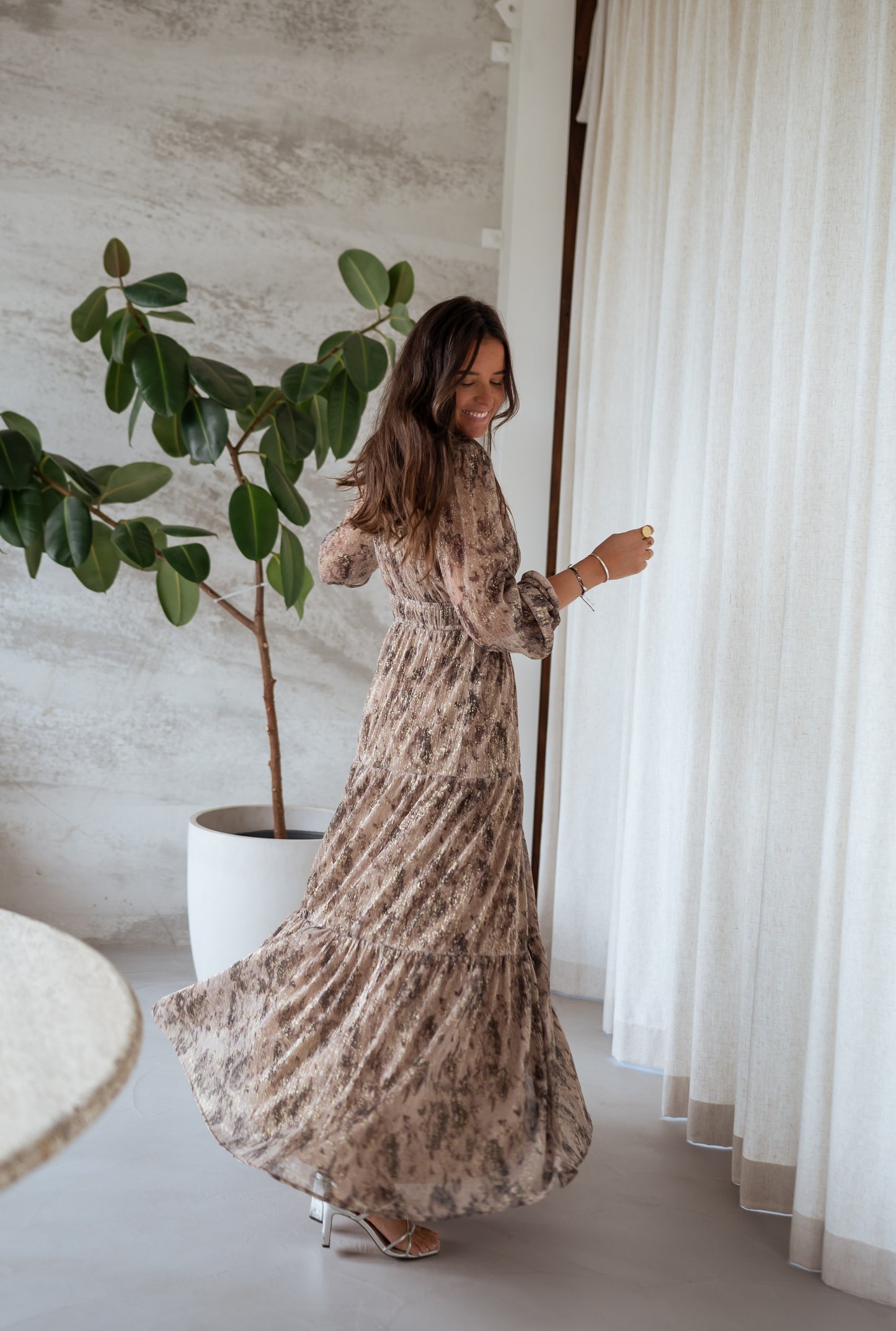 Patterned Kany Dress