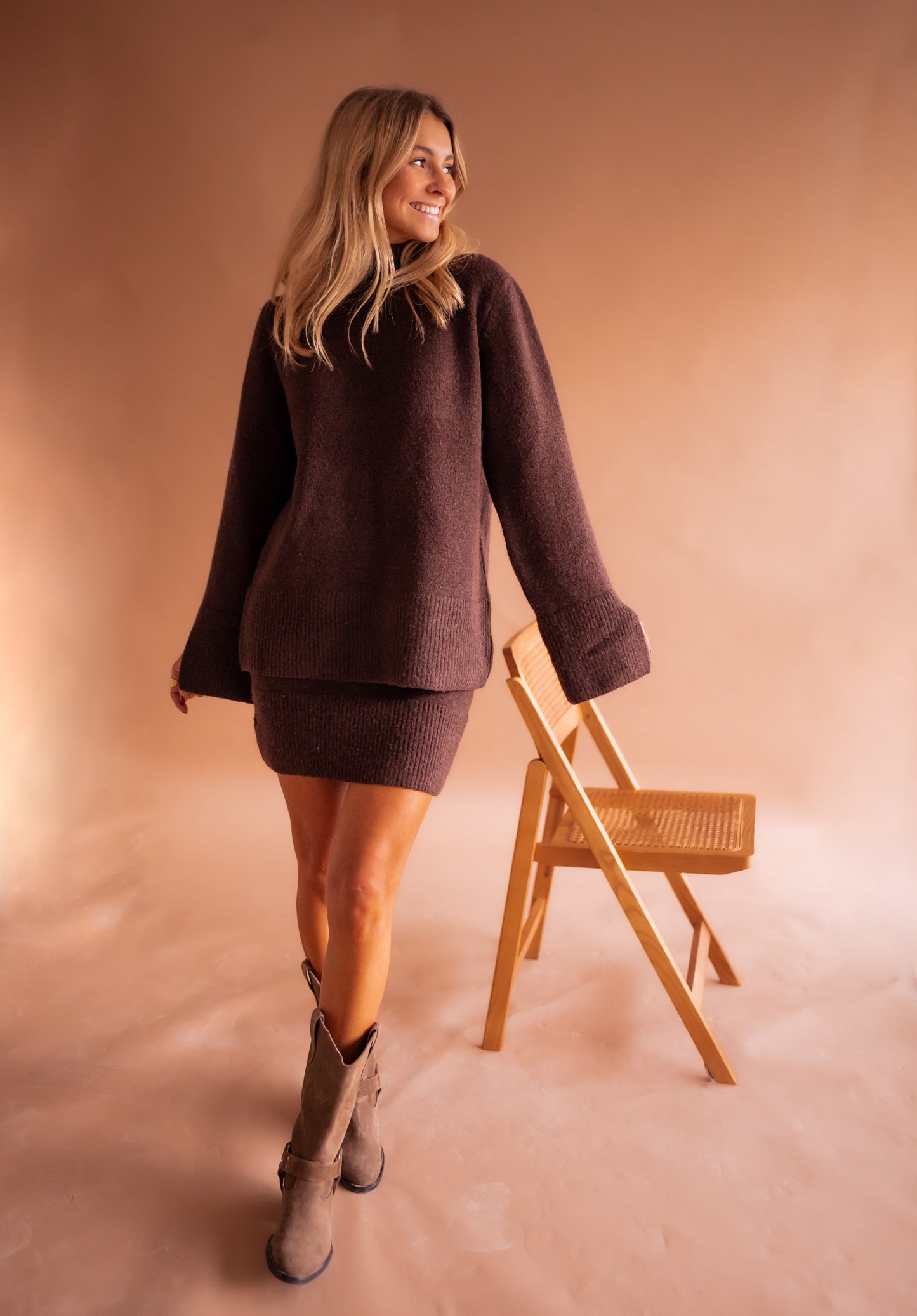 Chocolate Aurele Sweater