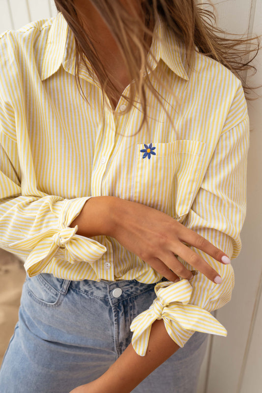 Yellow Striped Dana Shirt