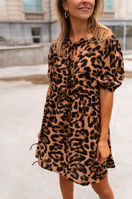 Leopard Miras Dress