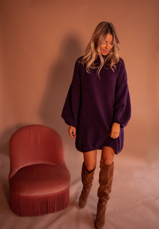 Plum Elyas Sweater Dress