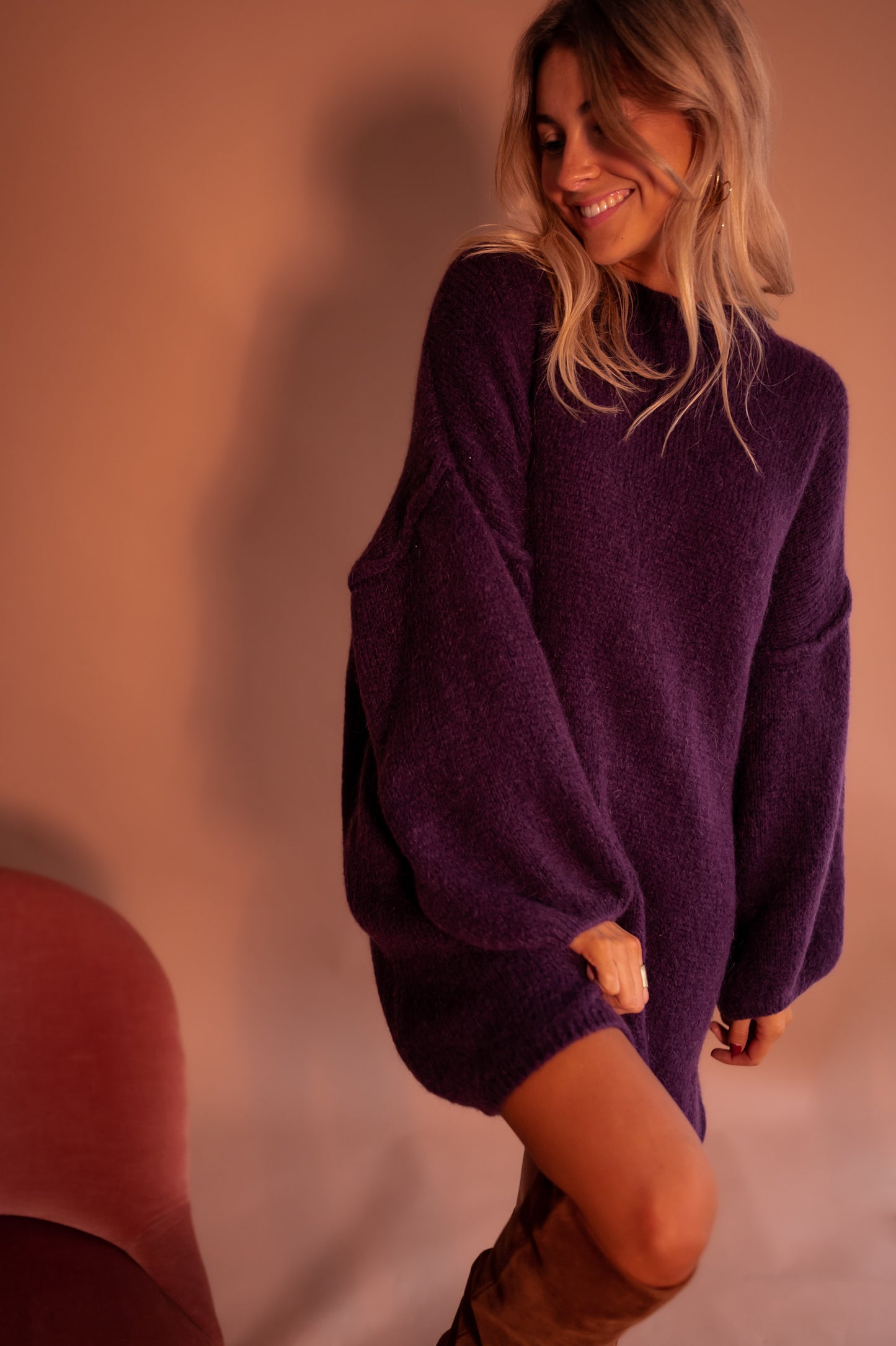 Plum Elyas Sweater Dress