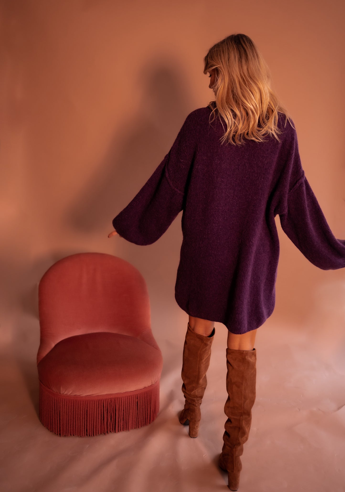 Plum Elyas Sweater Dress