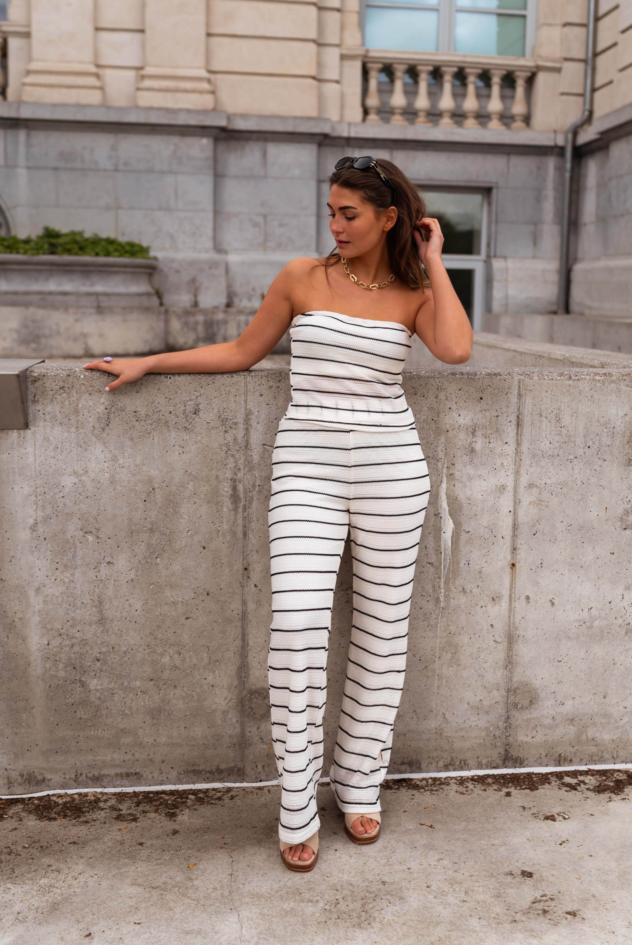 Striped Mattia Pants