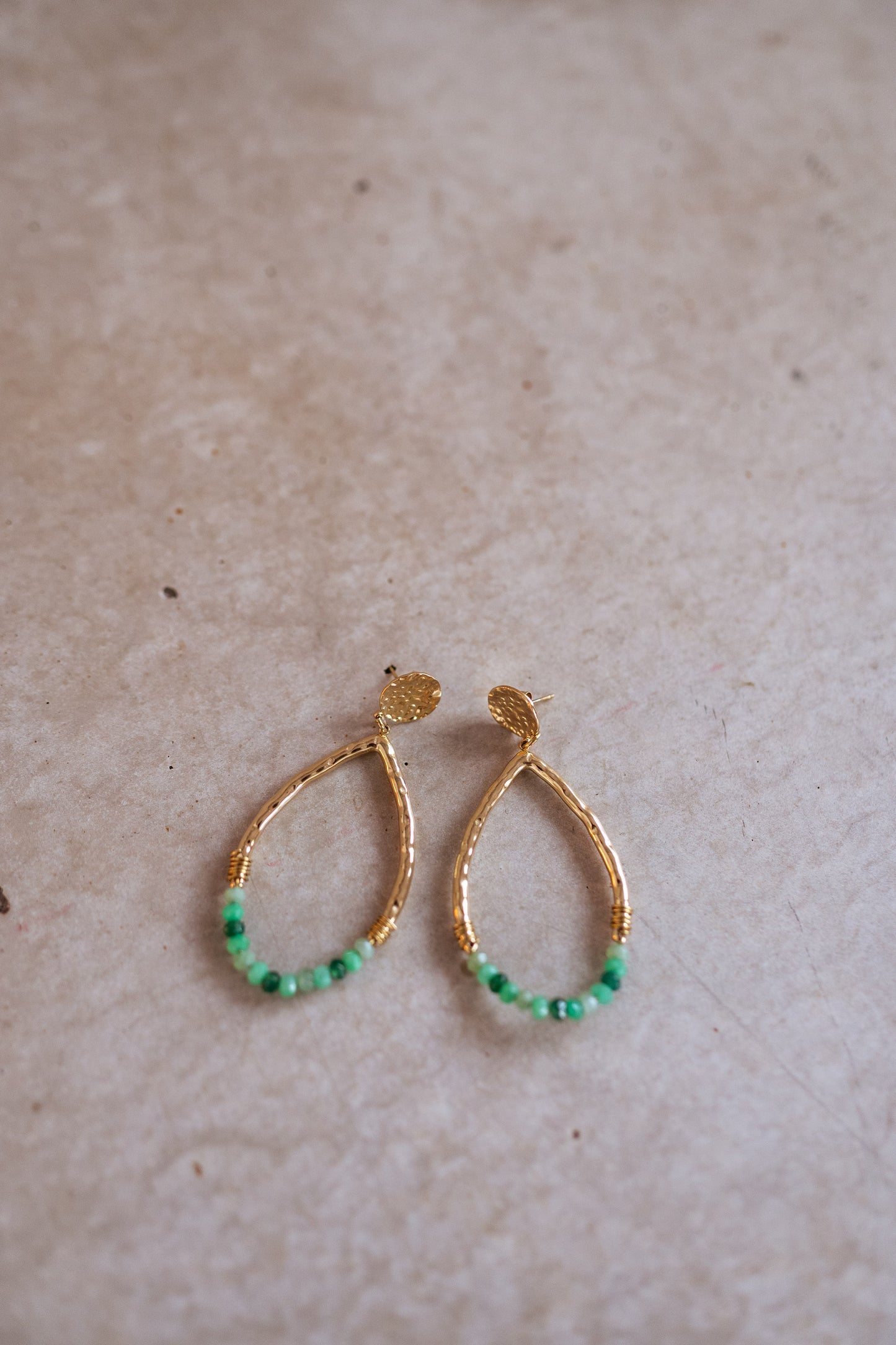 Golden Klaro Earrings