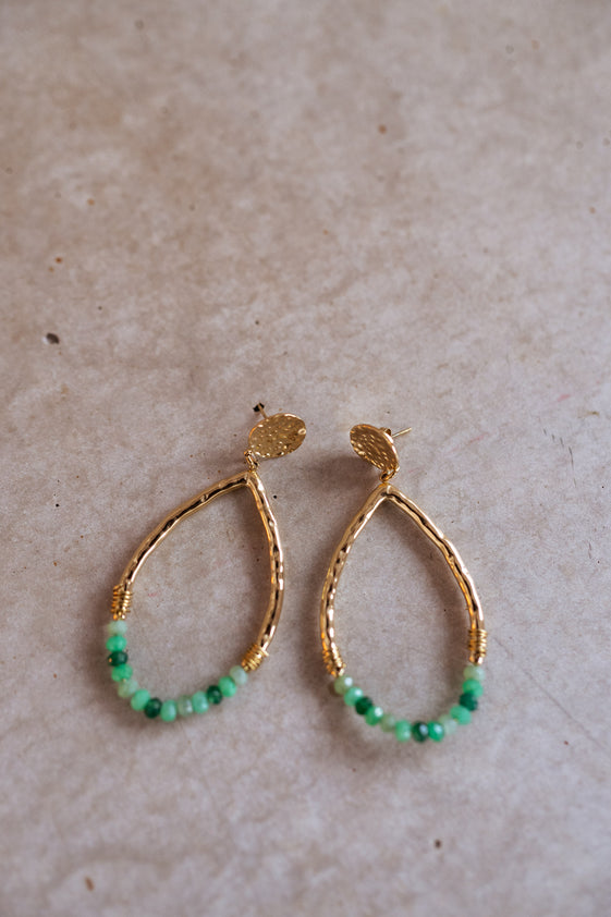 Golden Klaro Earrings