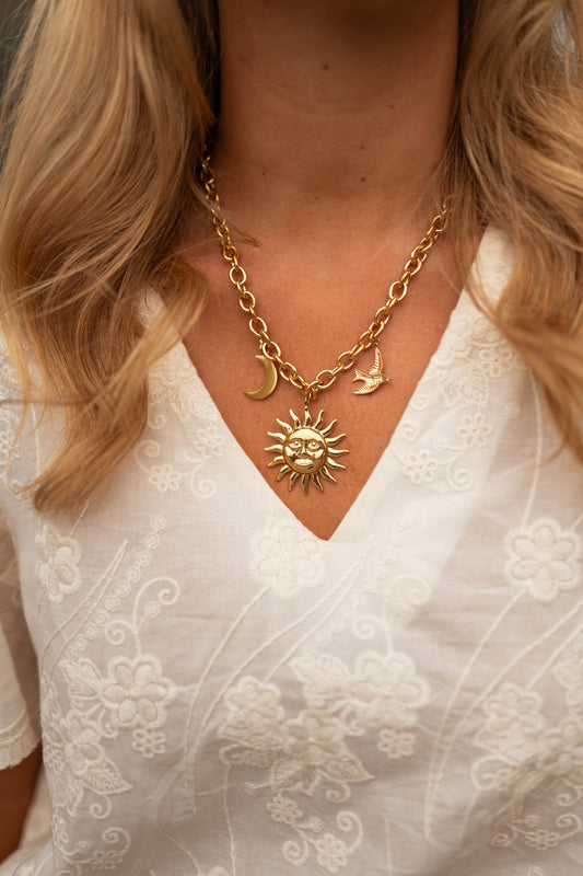 Golden Sole Necklace