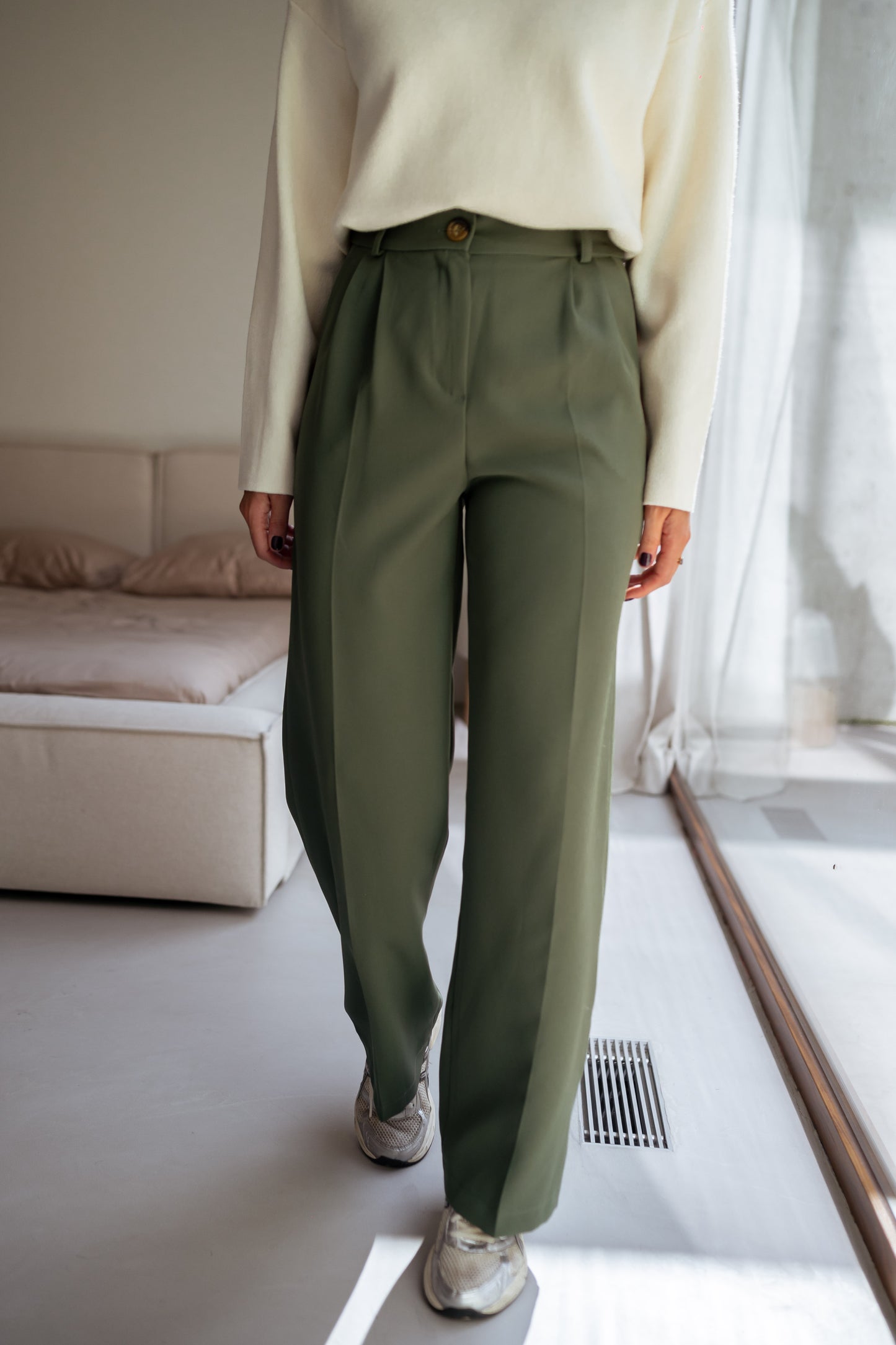 Khaki Lowen Pants