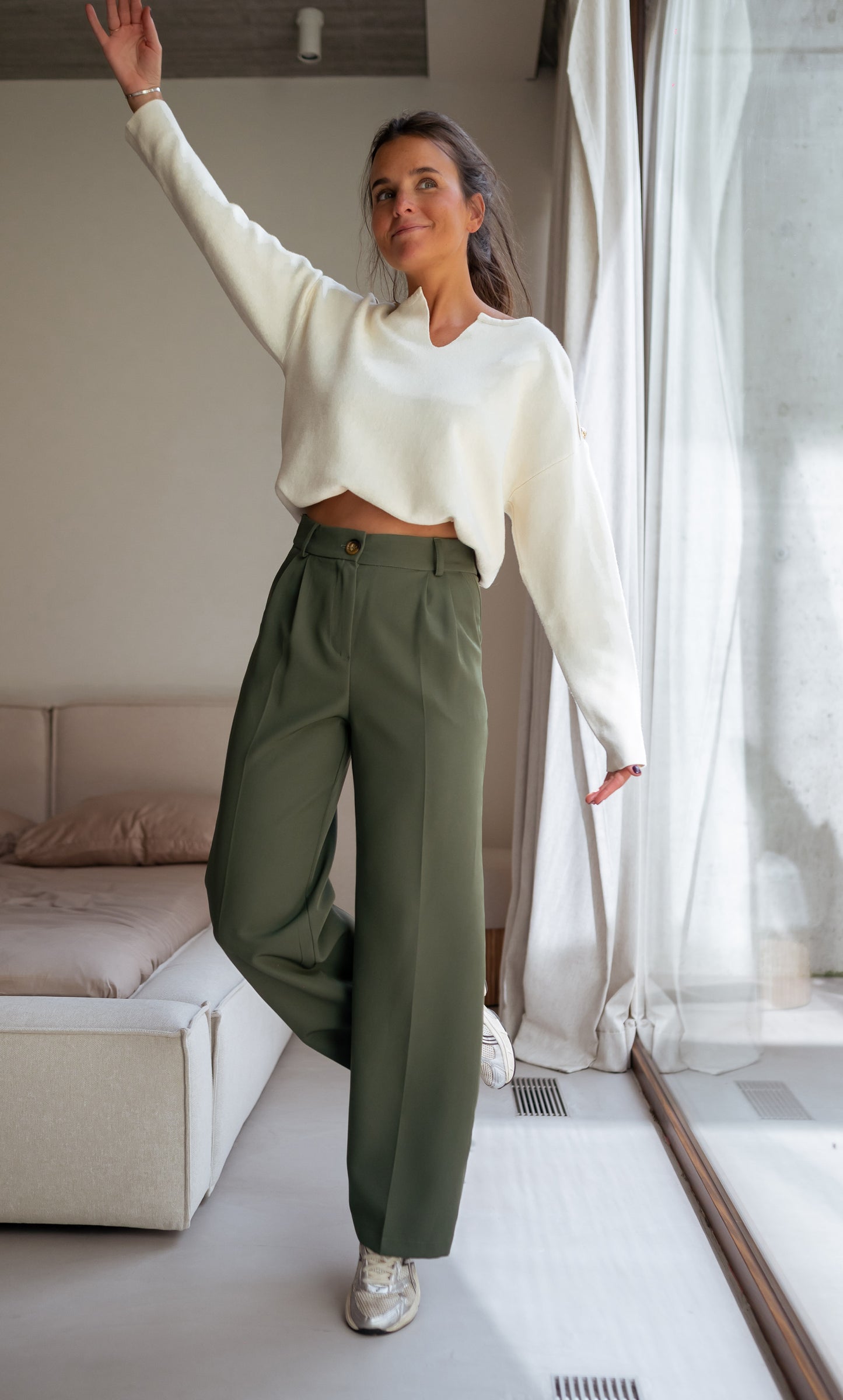 Khaki Lowen Pants