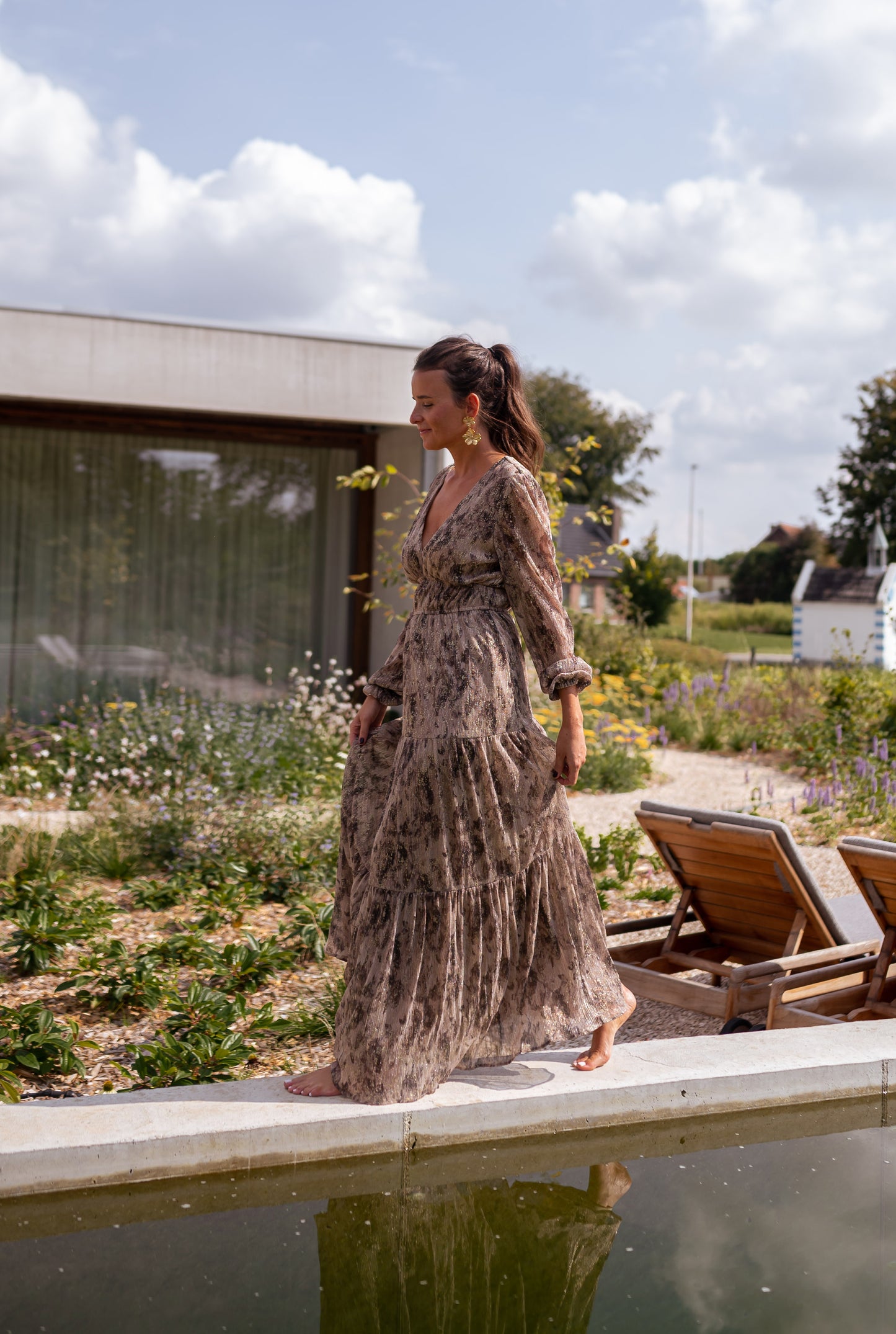 Patterned Kany Dress