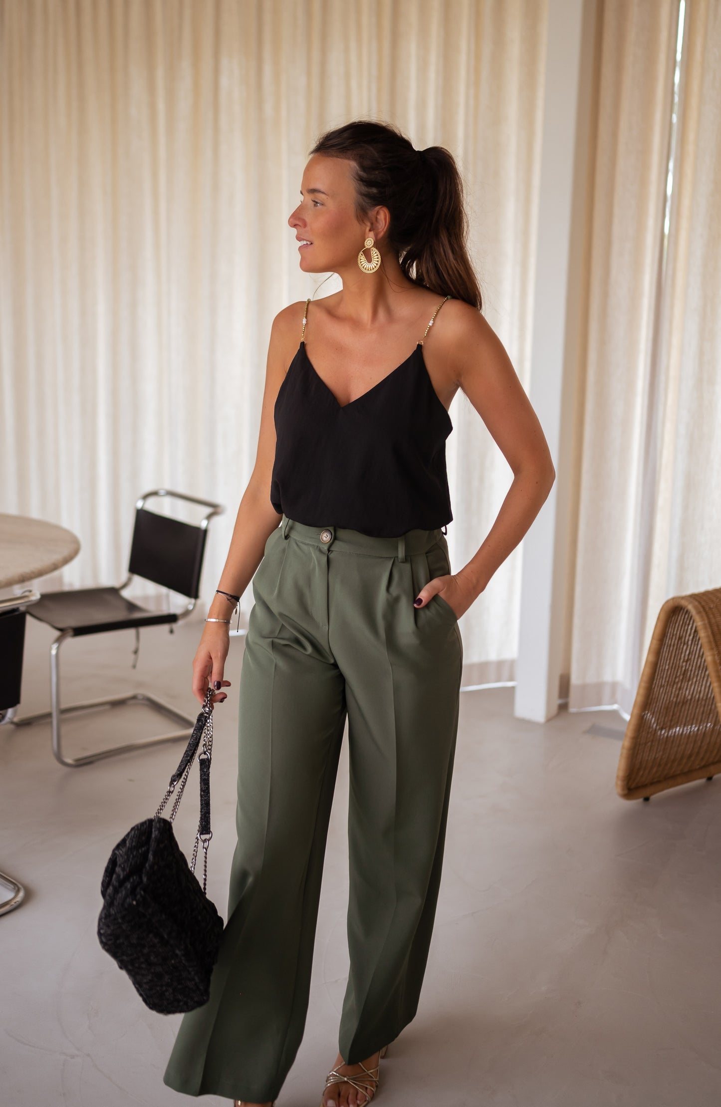 Khaki Lowen Pants