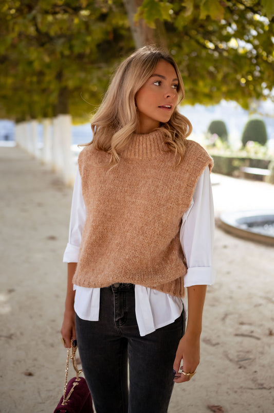 Sleeveless Grenoble Sweater