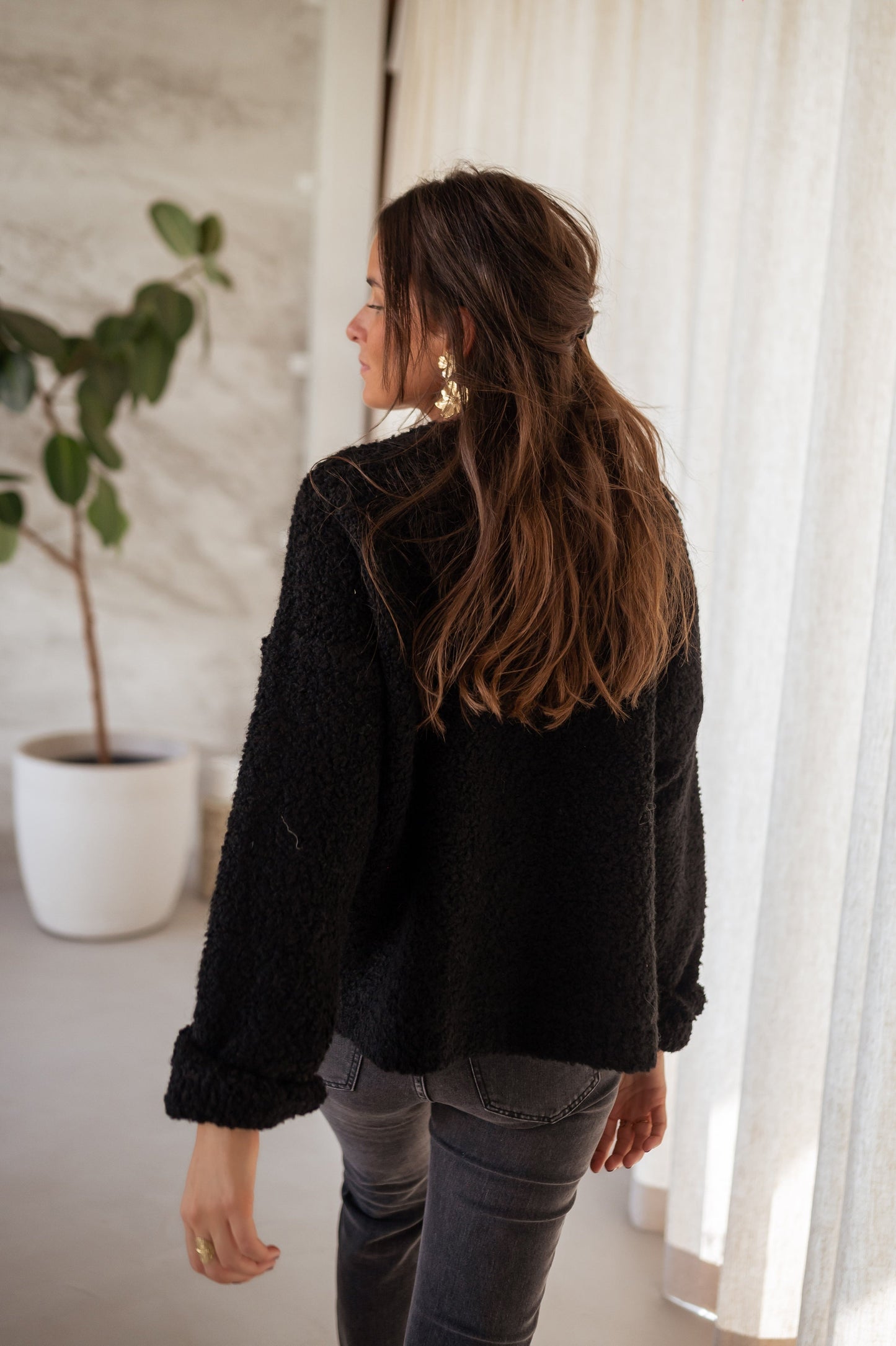 Black Charly Cardigan