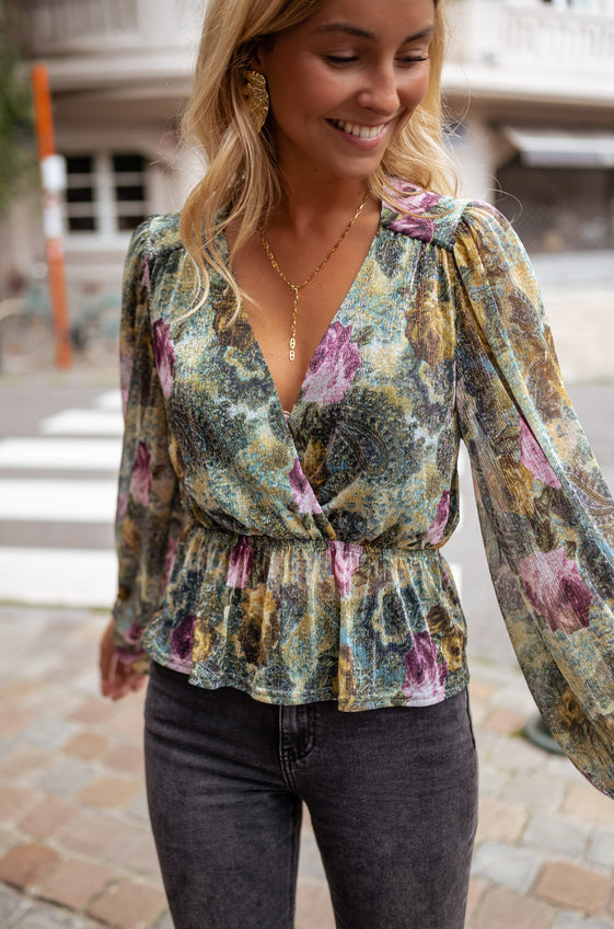 Floral Aidan Blouse