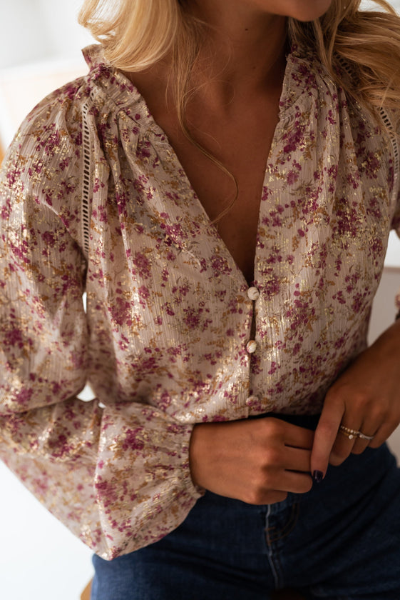 Beige Lane Blouse