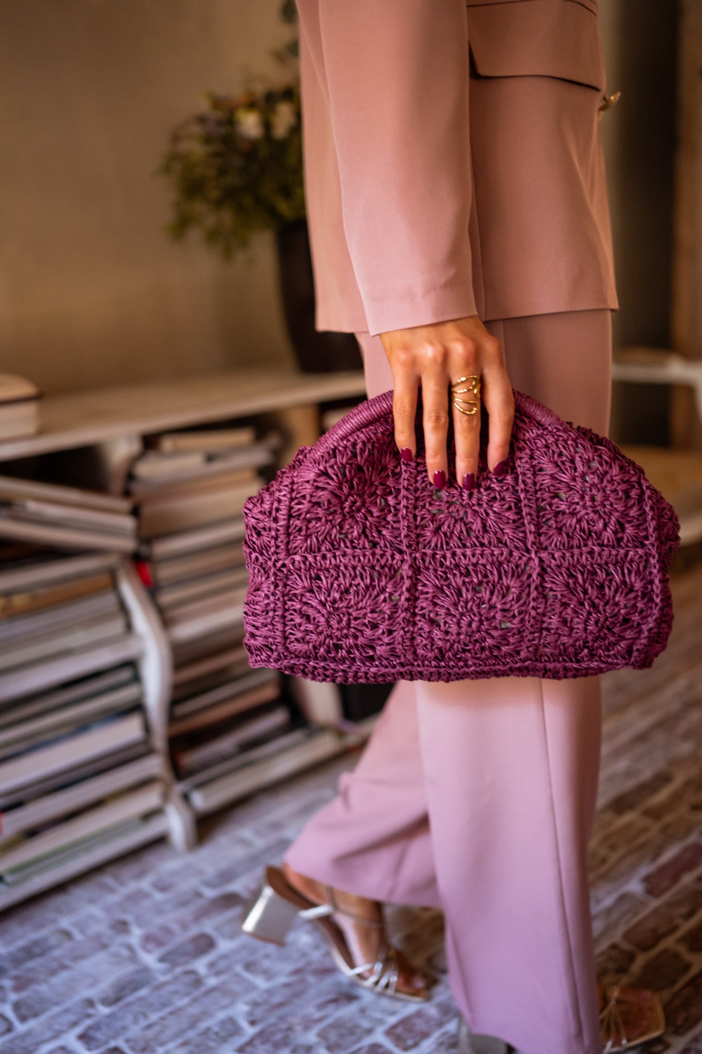 Purple Alonsa Bag